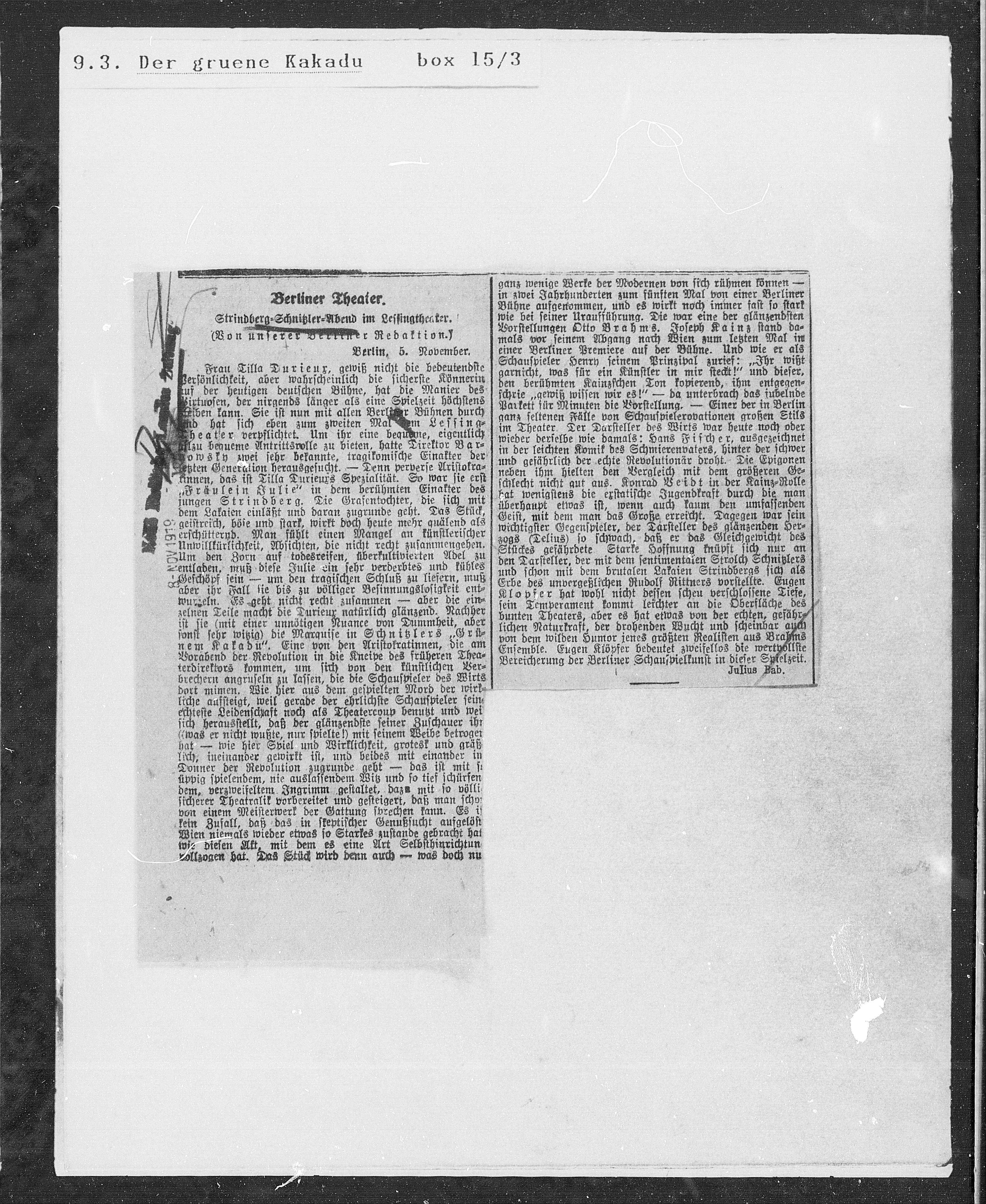 Vorschaubild für Der gruene Kakadu, Seite 264
