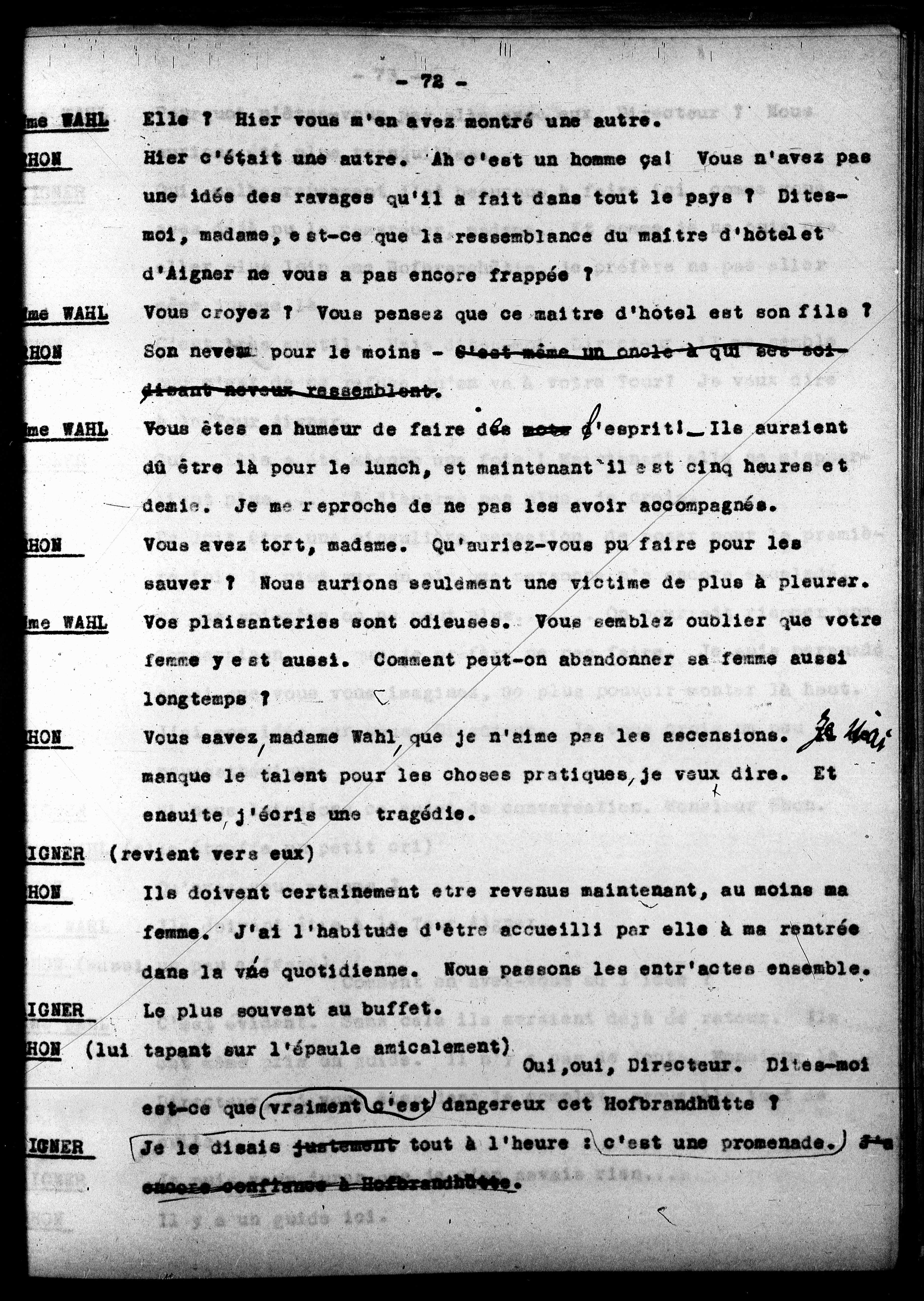 Vorschaubild für Französischsprachige Übersetzungen III Le Pays Inconnu, Seite 76