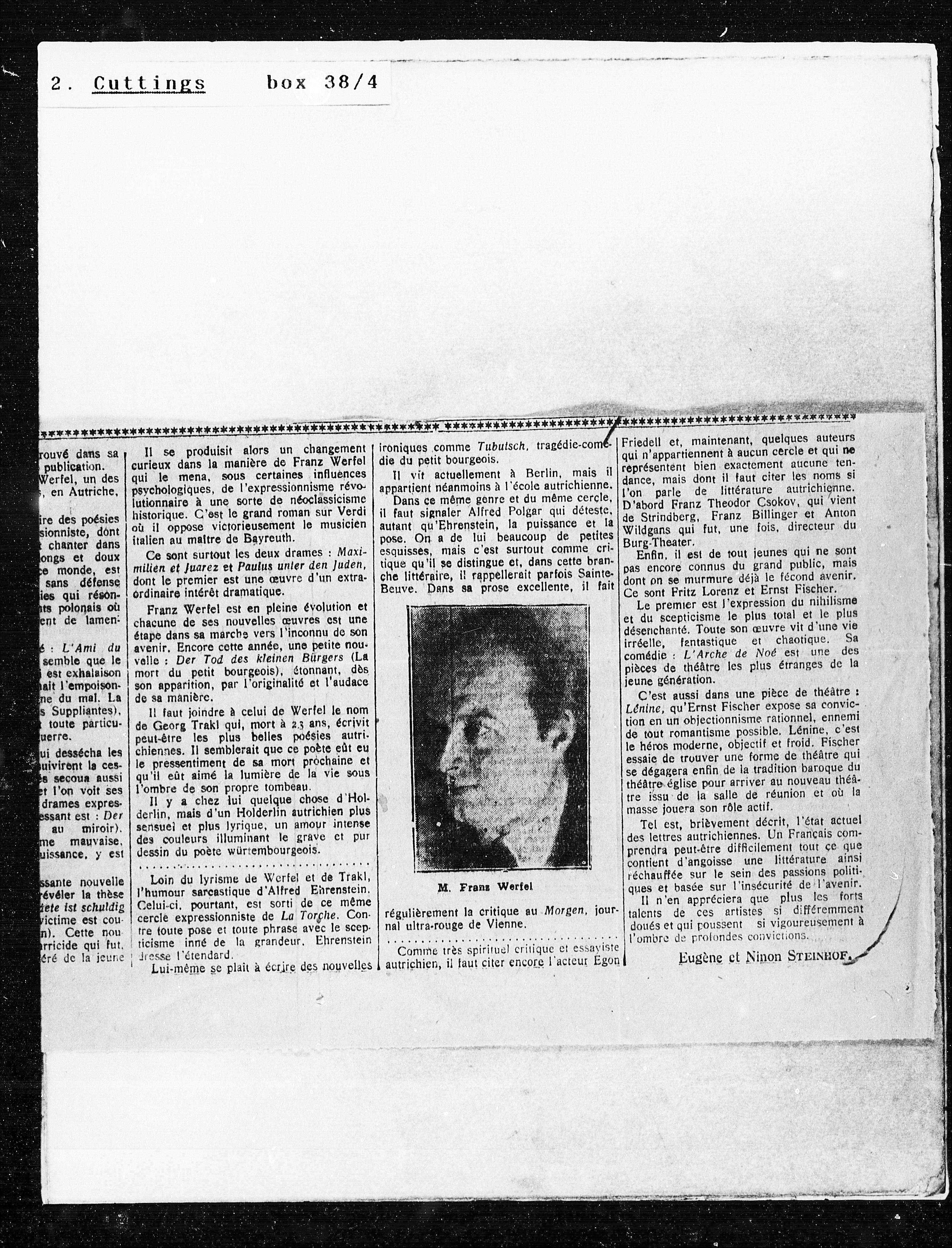 Vorschaubild für Ausschnitte 1933 Undated, Seite 165