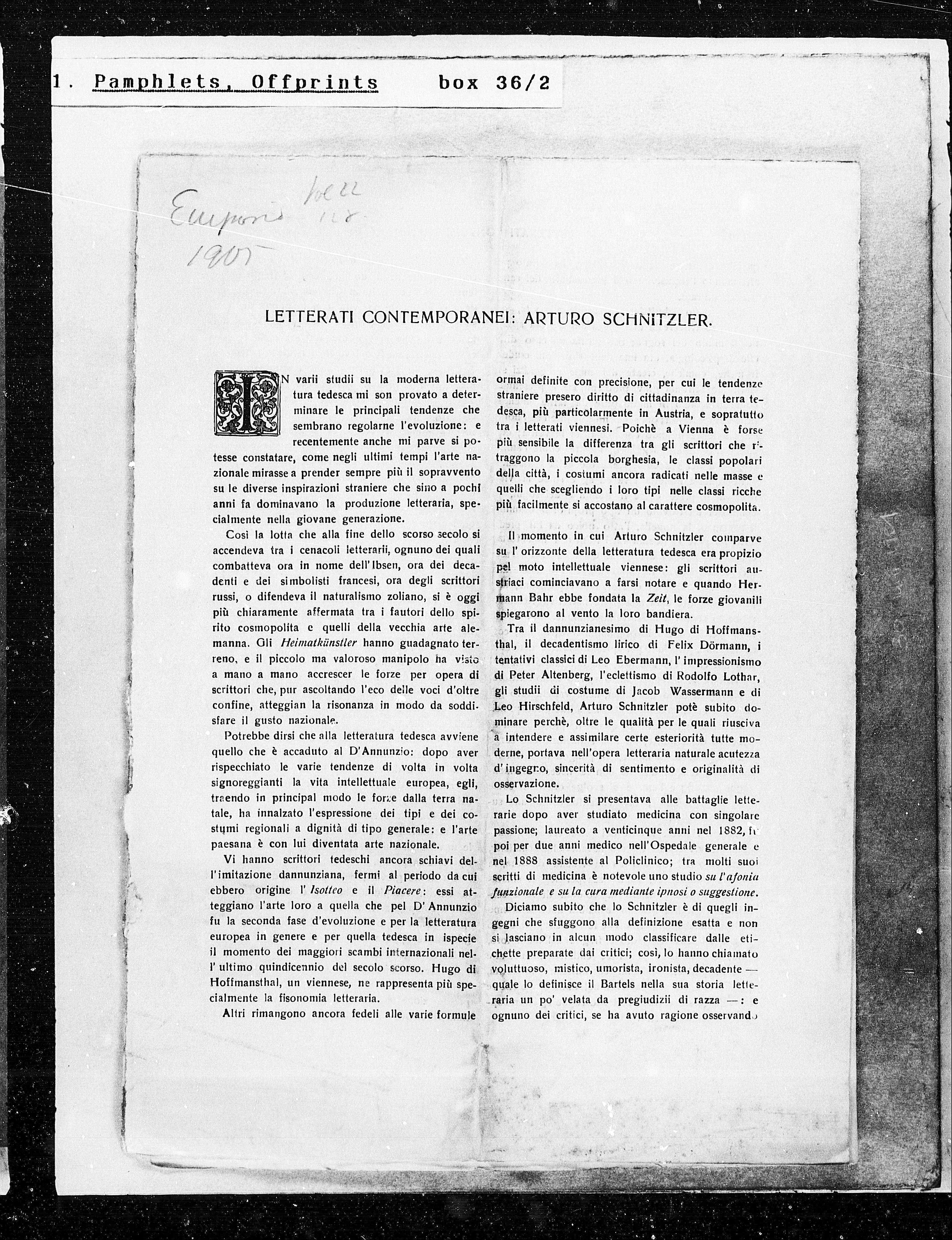 Vorschaubild für Mercani Letterati Contemporani, Seite 1
