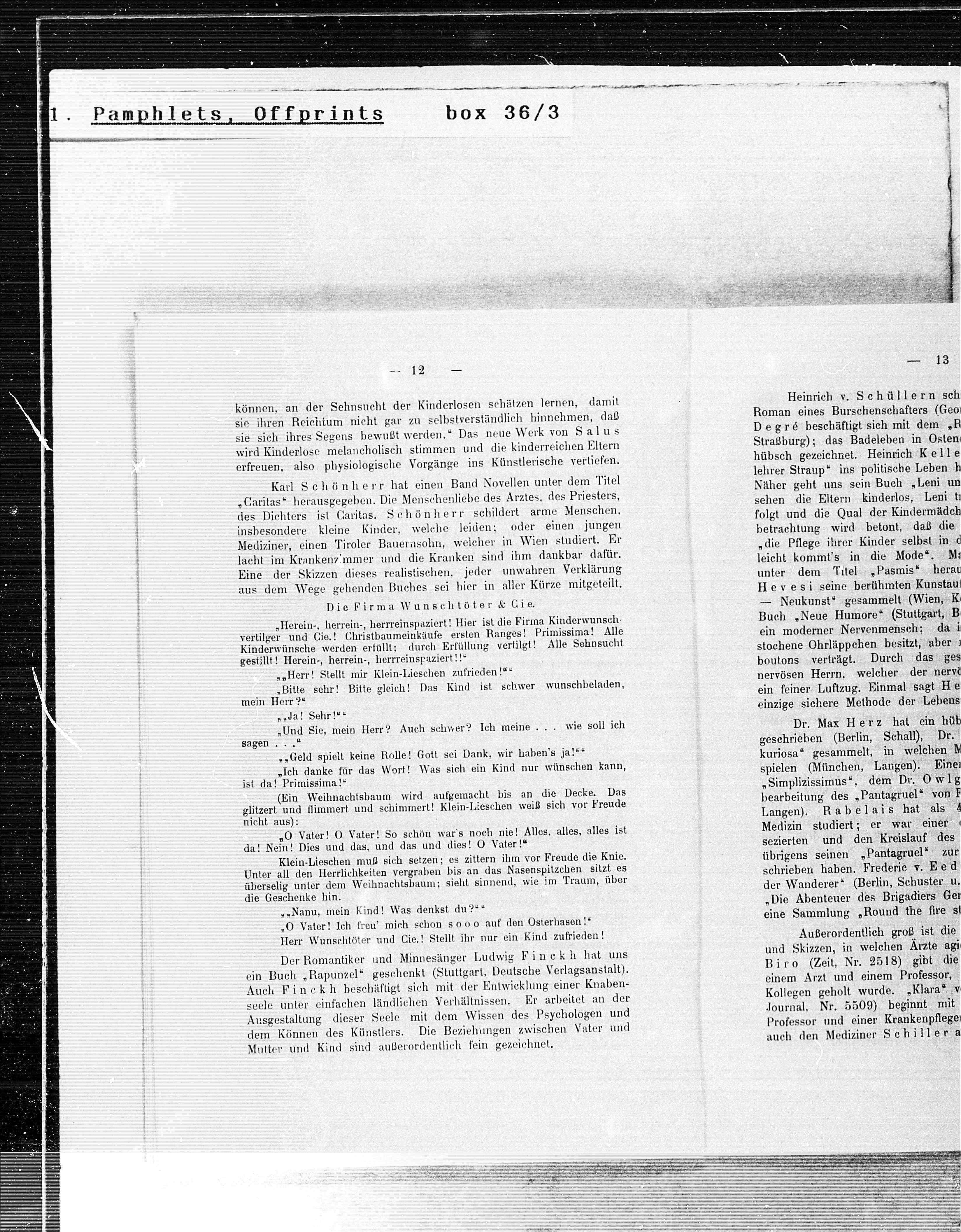 Vorschaubild für Broschüren Sonderdrucke 1904 1910, Seite 11