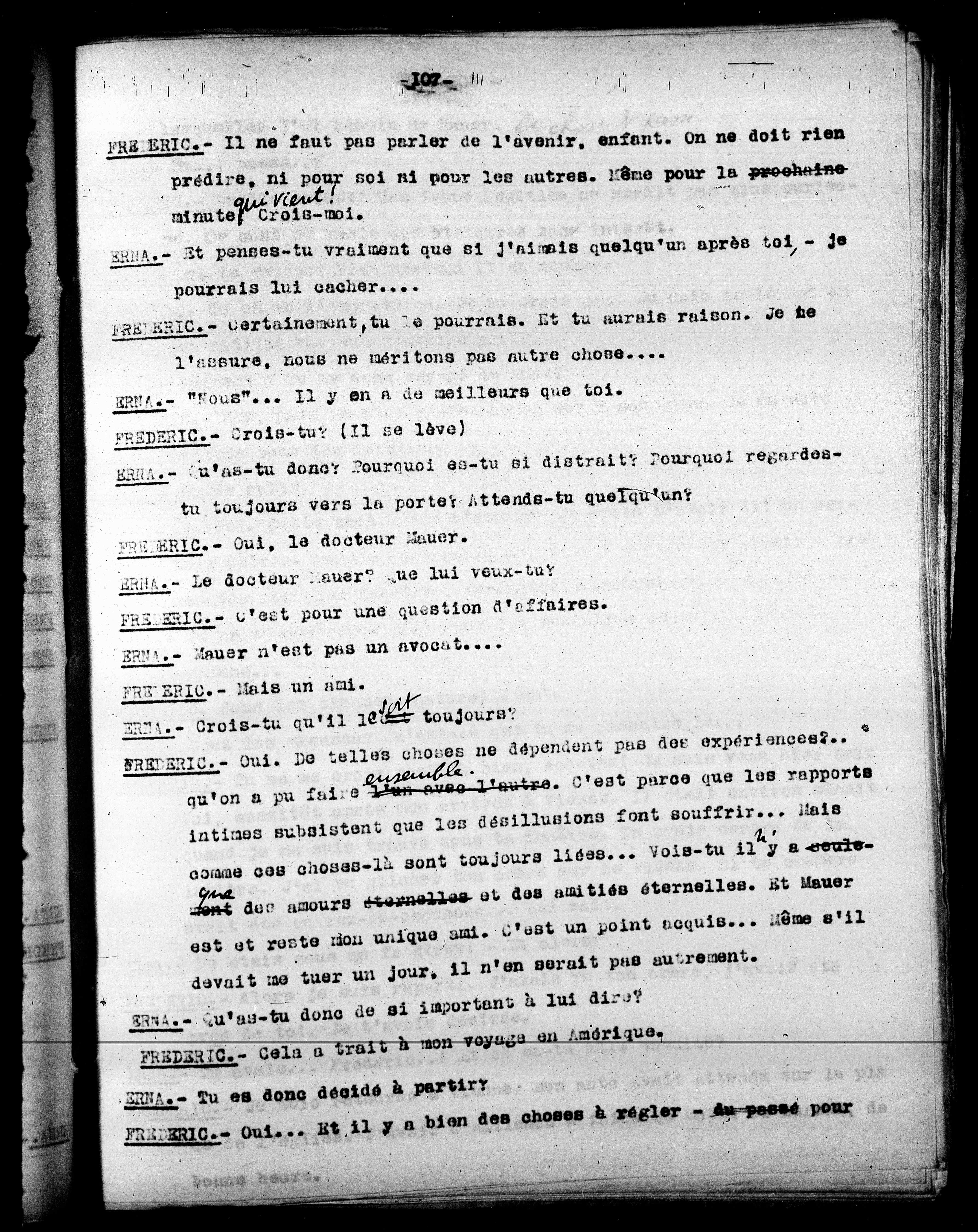 Vorschaubild für Französischsprachige Übersetzungen III Le Pays Inconnu, Seite 111