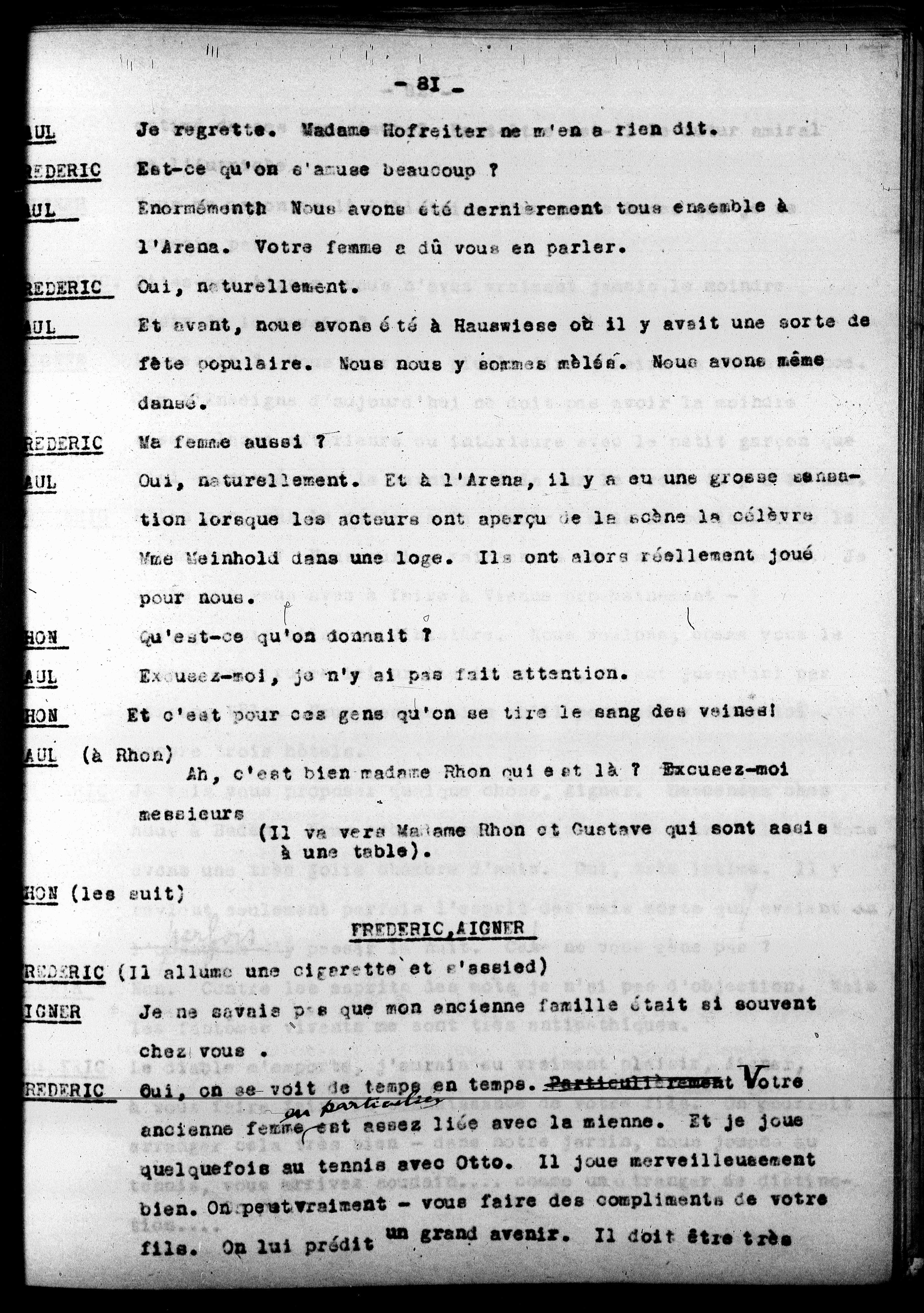 Vorschaubild für Französischsprachige Übersetzungen III Le Pays Inconnu, Seite 85