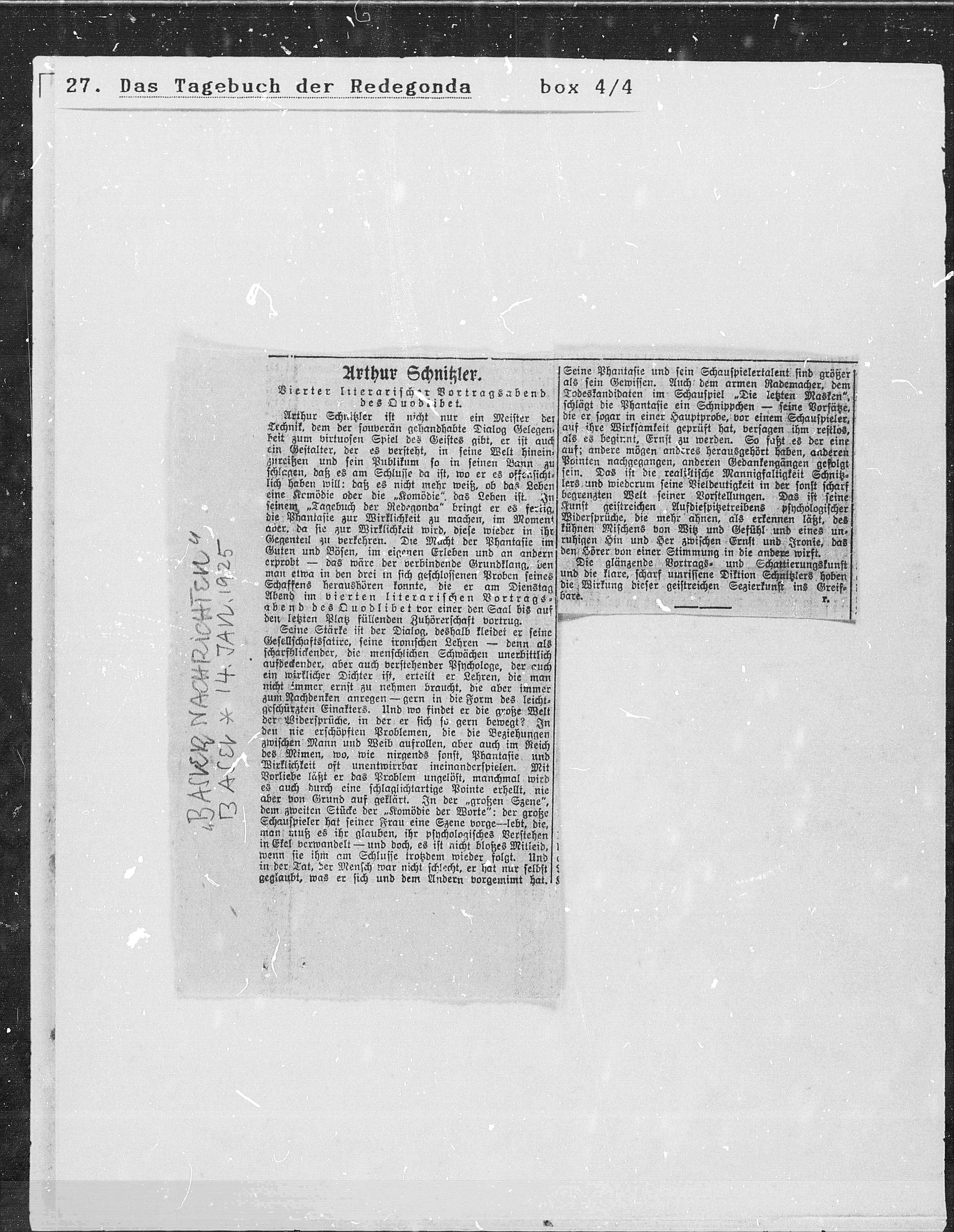 Vorschaubild für Das Tagebuch der Redegonda, Seite 10