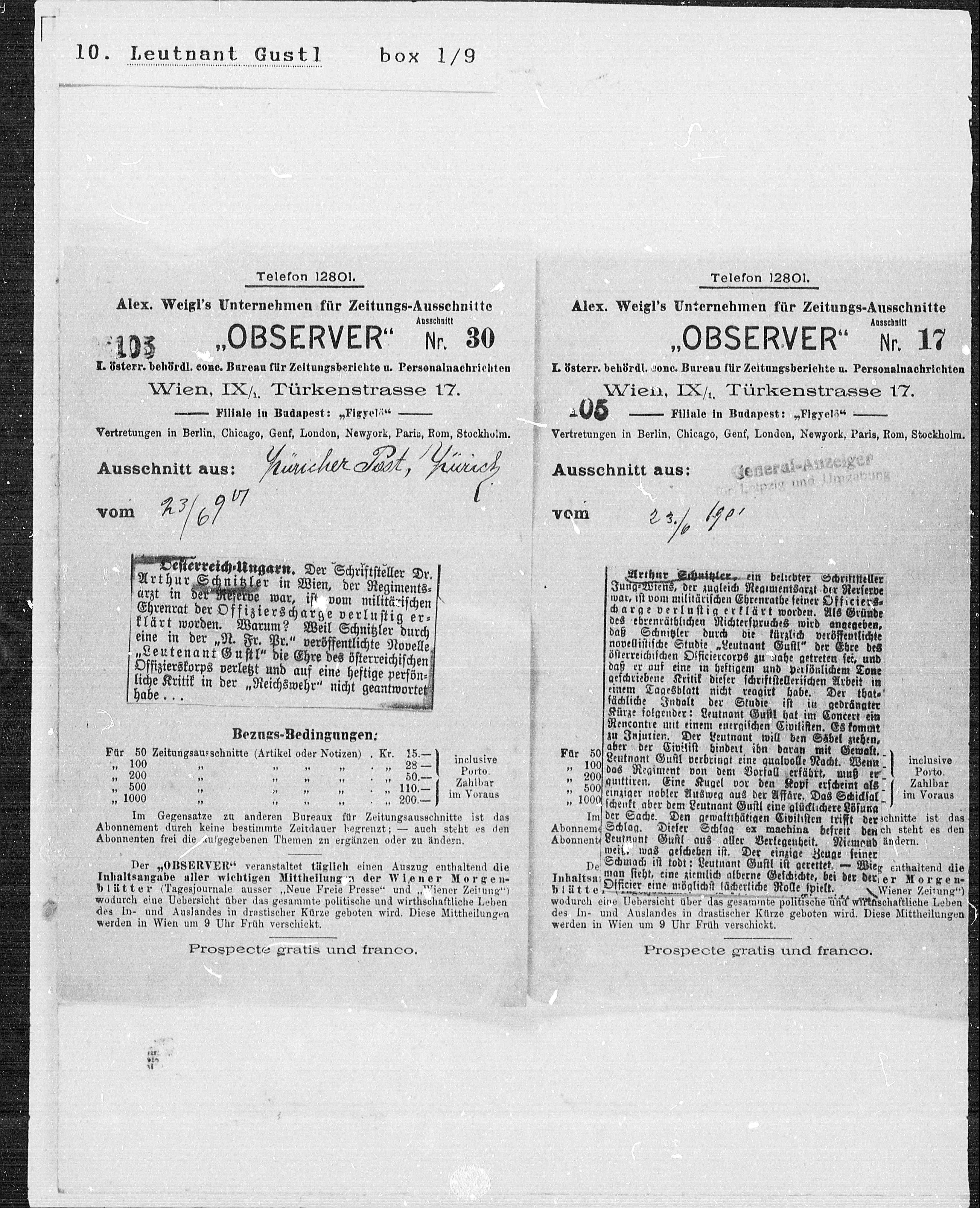 Vorschaubild für Leutnant Gustl, Seite 190