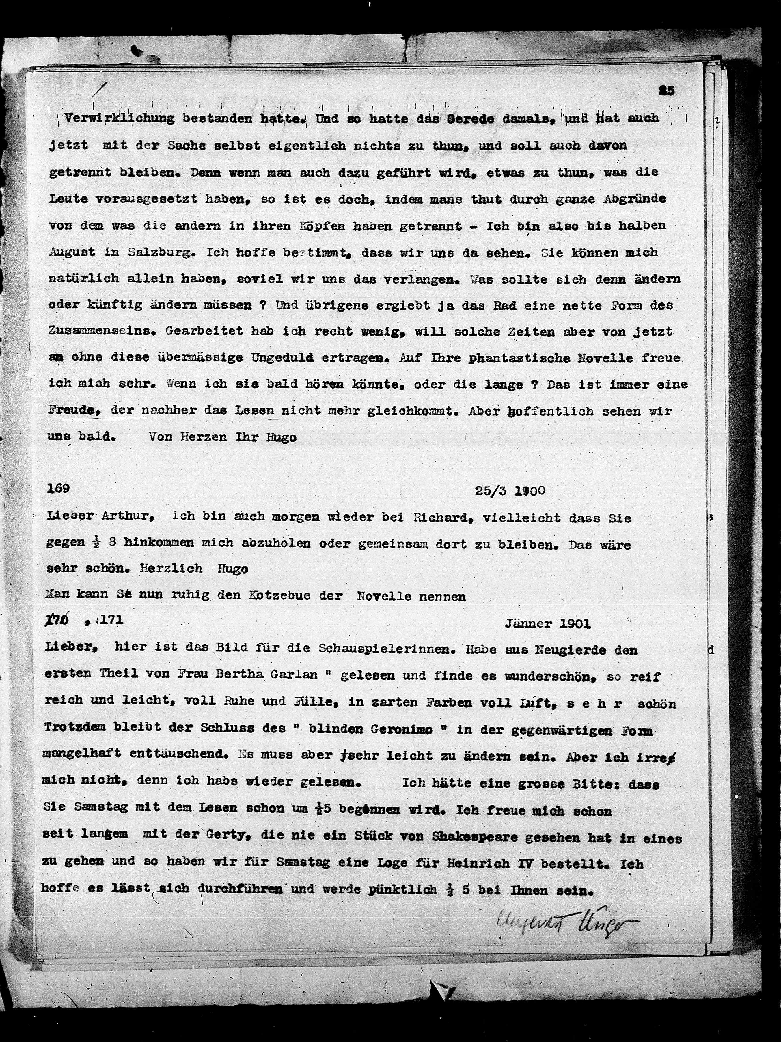 Vorschaubild für Hofmannsthal, Hugo von_3 an AS, Abschrift, Seite 49
