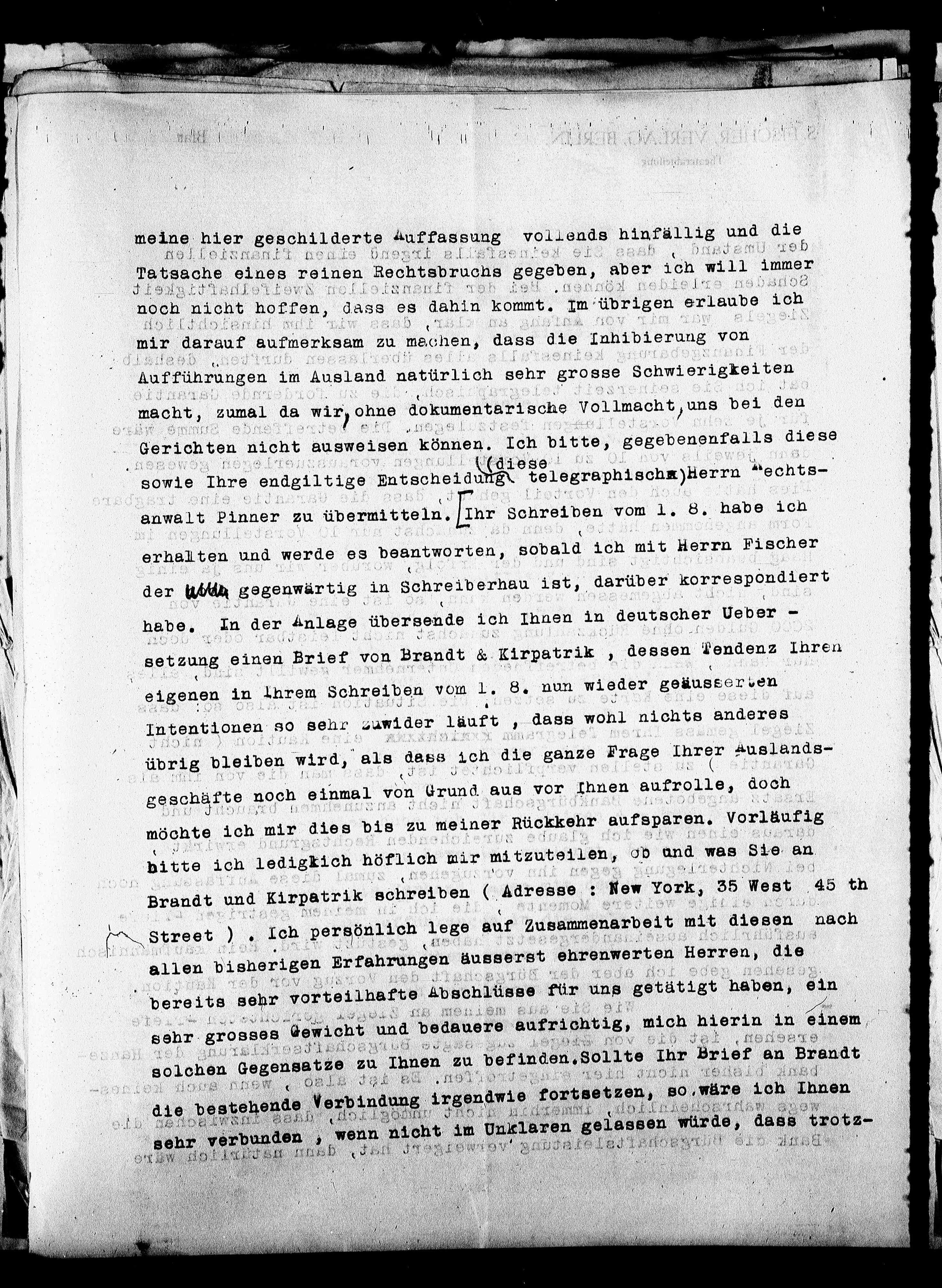 Vorschaubild für Fischer, Salomo_SF an AS 1915-1930 Originale, Seite 518