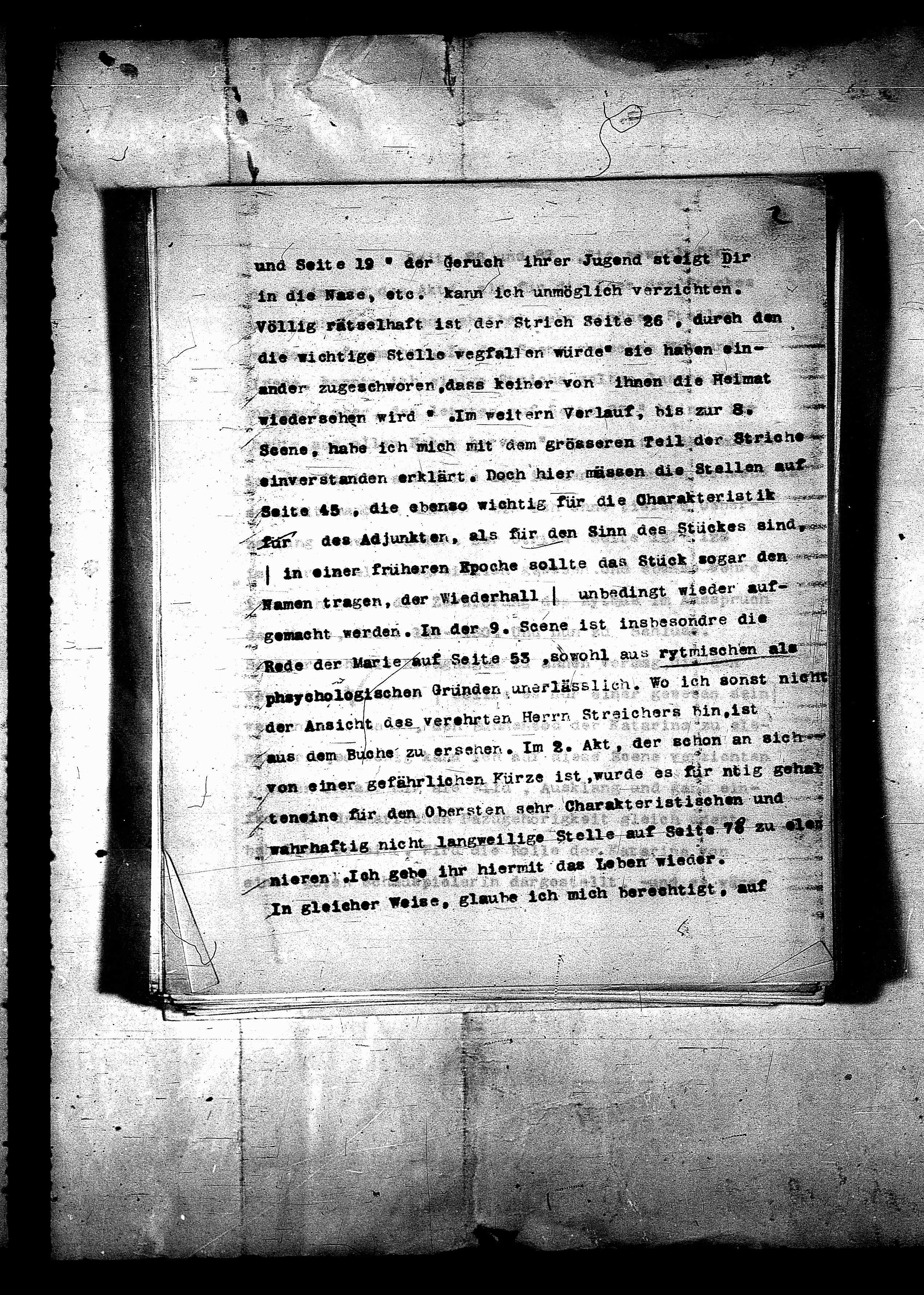 Vorschaubild für Brahm, Otto AS an Brahm, Abschrift (Mikrofilm 37), Seite 4