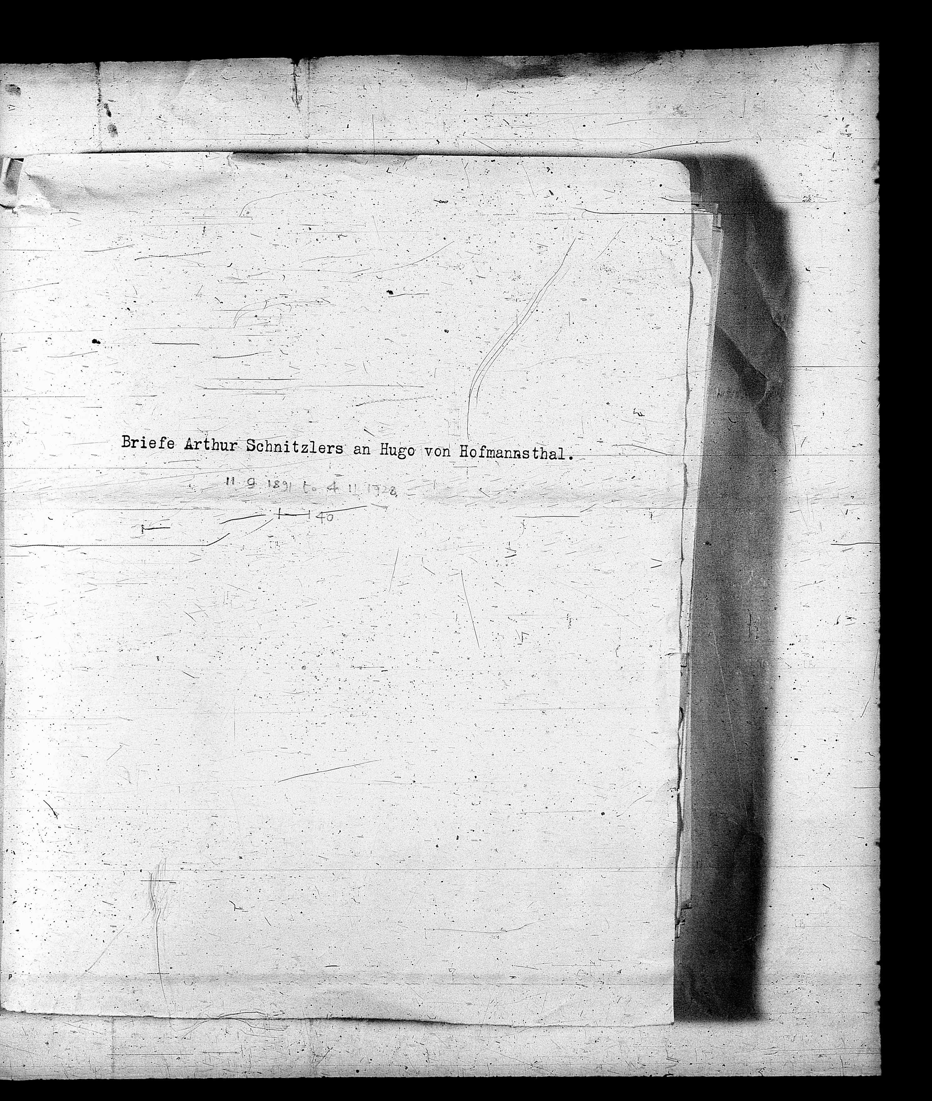 Vorschaubild für Hofmannsthal, Hugo von_AS an HvH Abschrift, HvH an AS, Originale (Mikrofilm 38), Seite 3