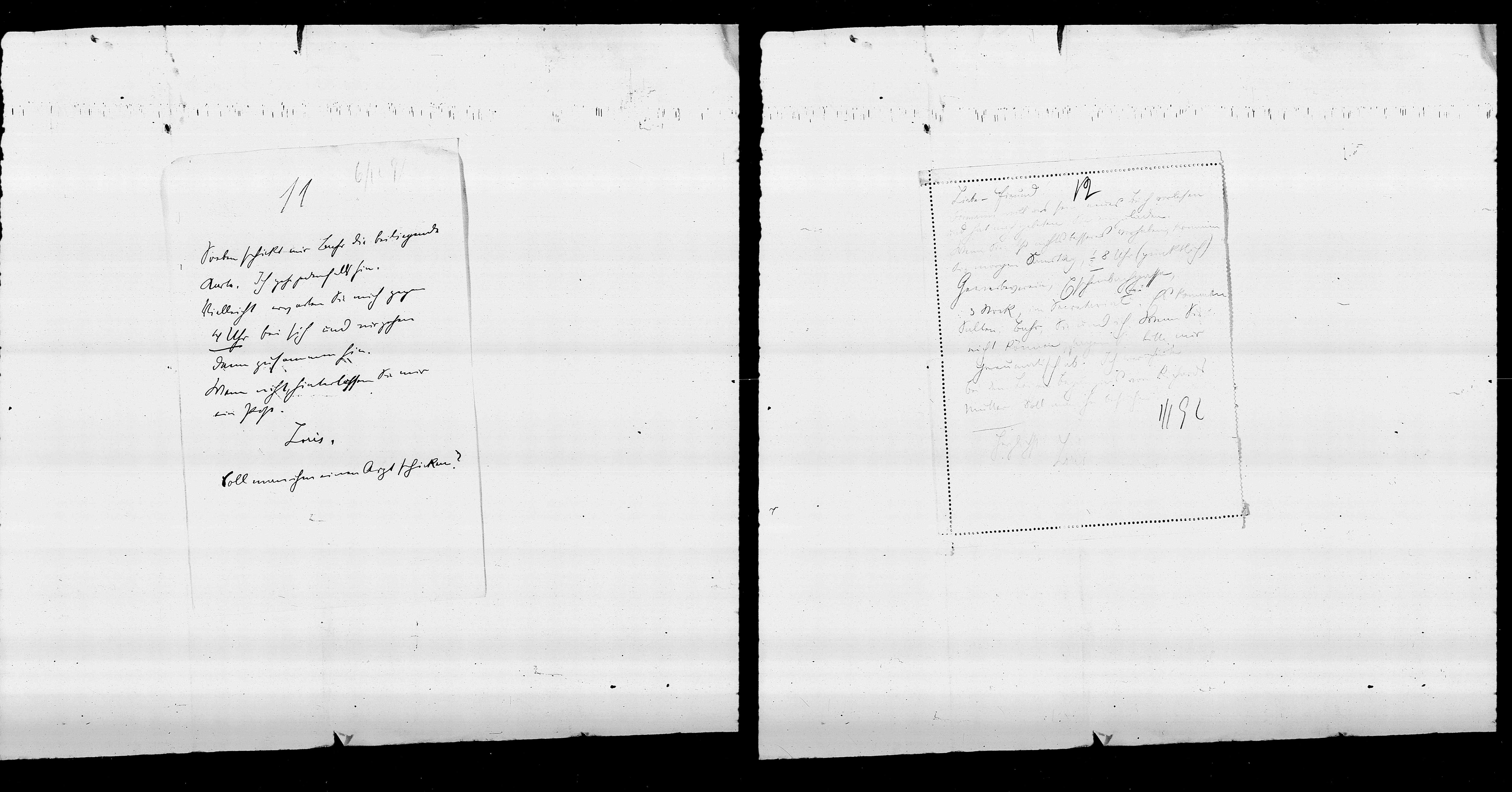 Vorschaubild für Hofmannsthal, Hugo von_2 (II) Originale, Seite 11