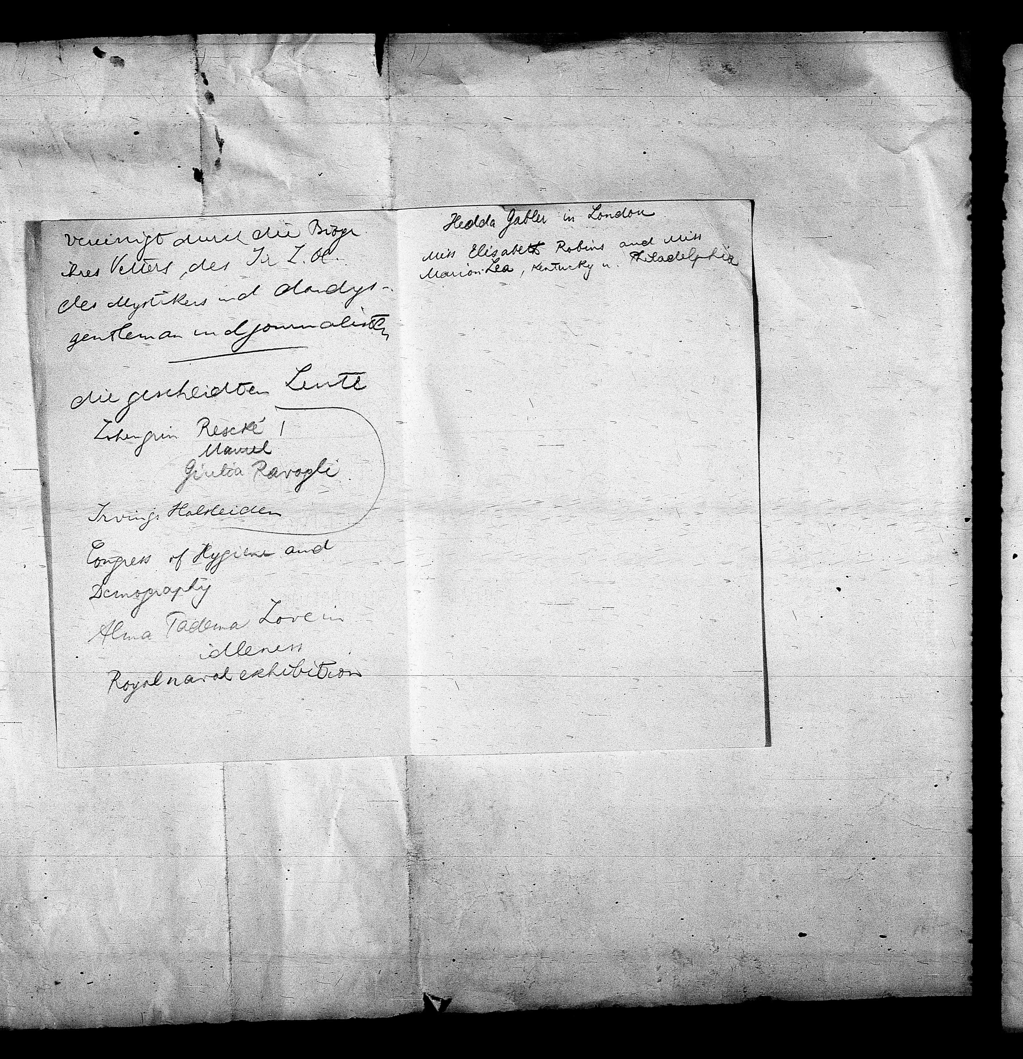 Vorschaubild für Hofmannsthal, Hugo von_AS an HvH Abschrift, HvH an AS, Originale (Mikrofilm 38), Seite 399