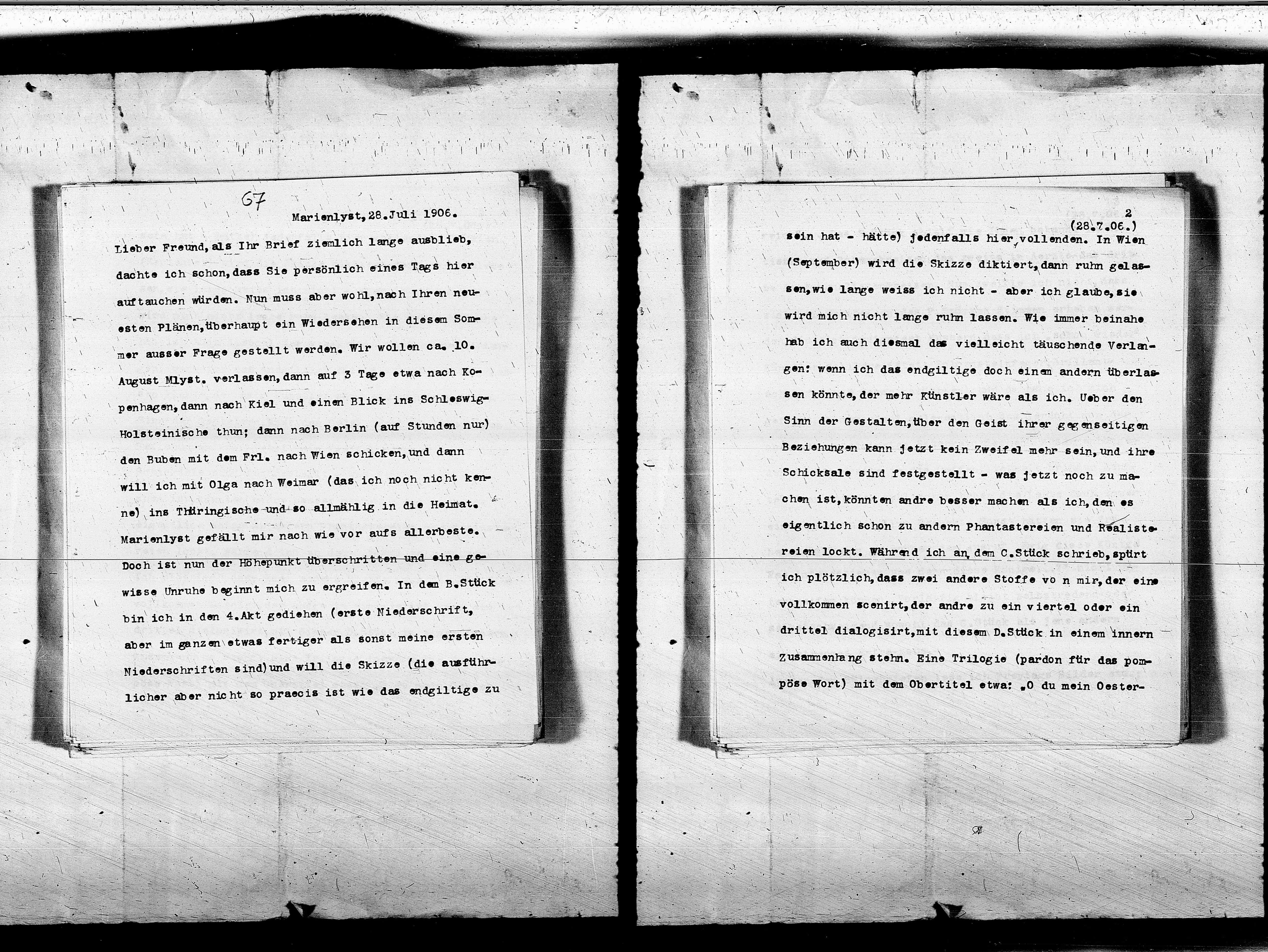 Vorschaubild für Brahm, Otto 2 AS an Brahm, Abschrift, (cont), Seite 13