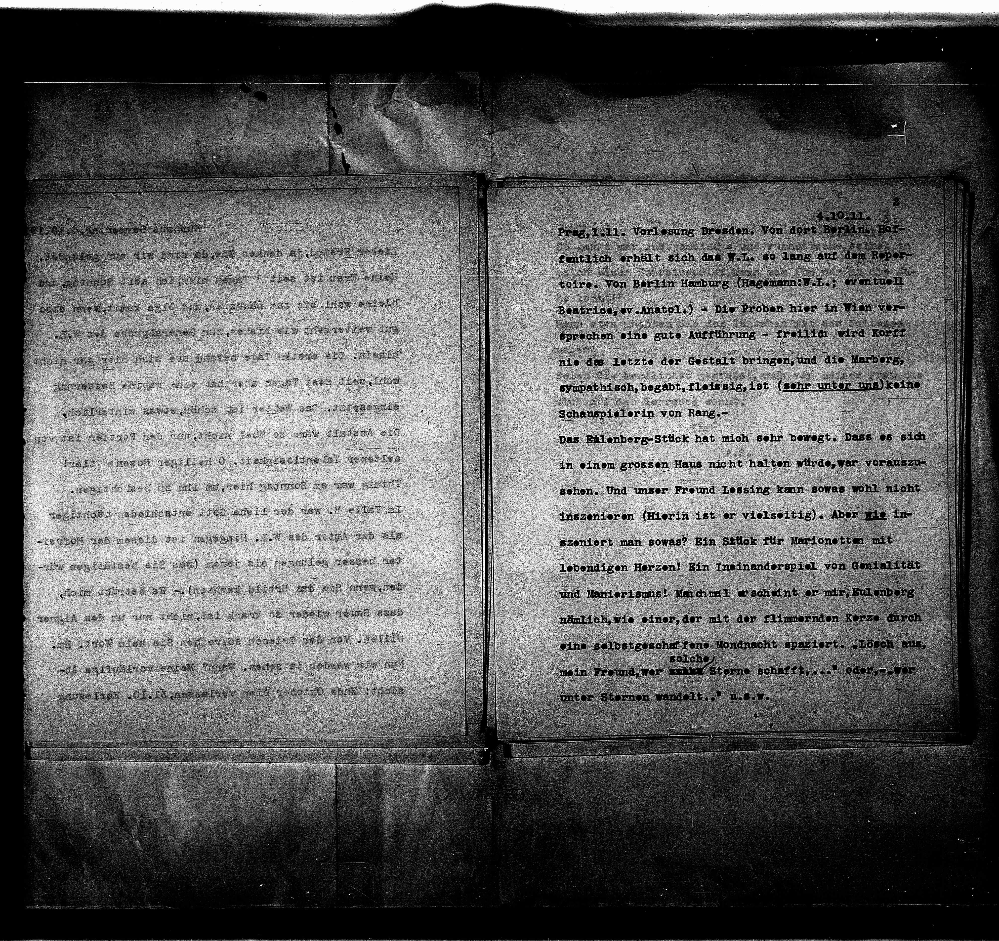 Vorschaubild für Brahm, Otto AS an Brahm, Abschrift (Mikrofilm 37), Seite 126