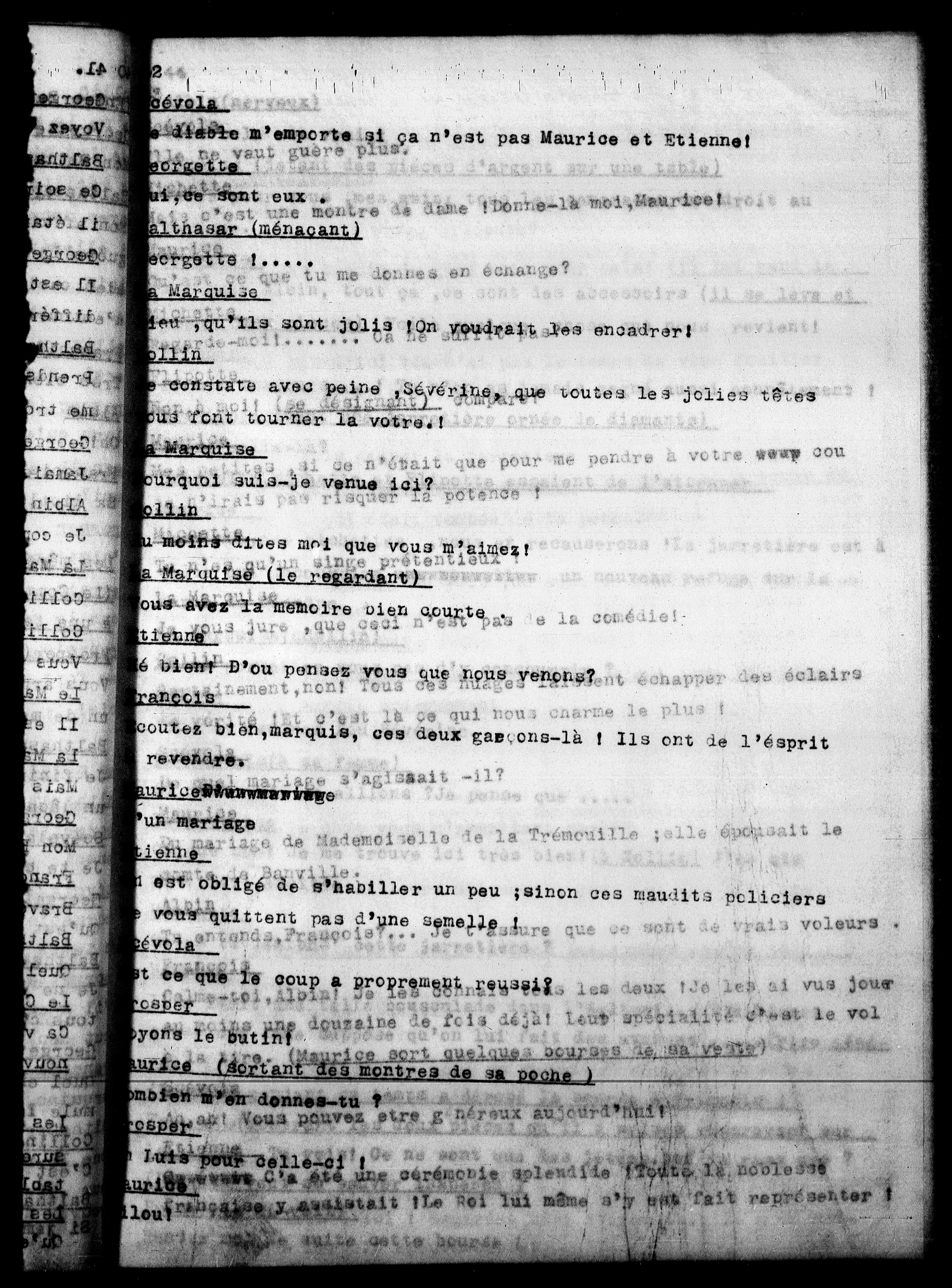 Vorschaubild für Französischsprachige Übersetzungen I Au Perroquet Vert, Seite 46