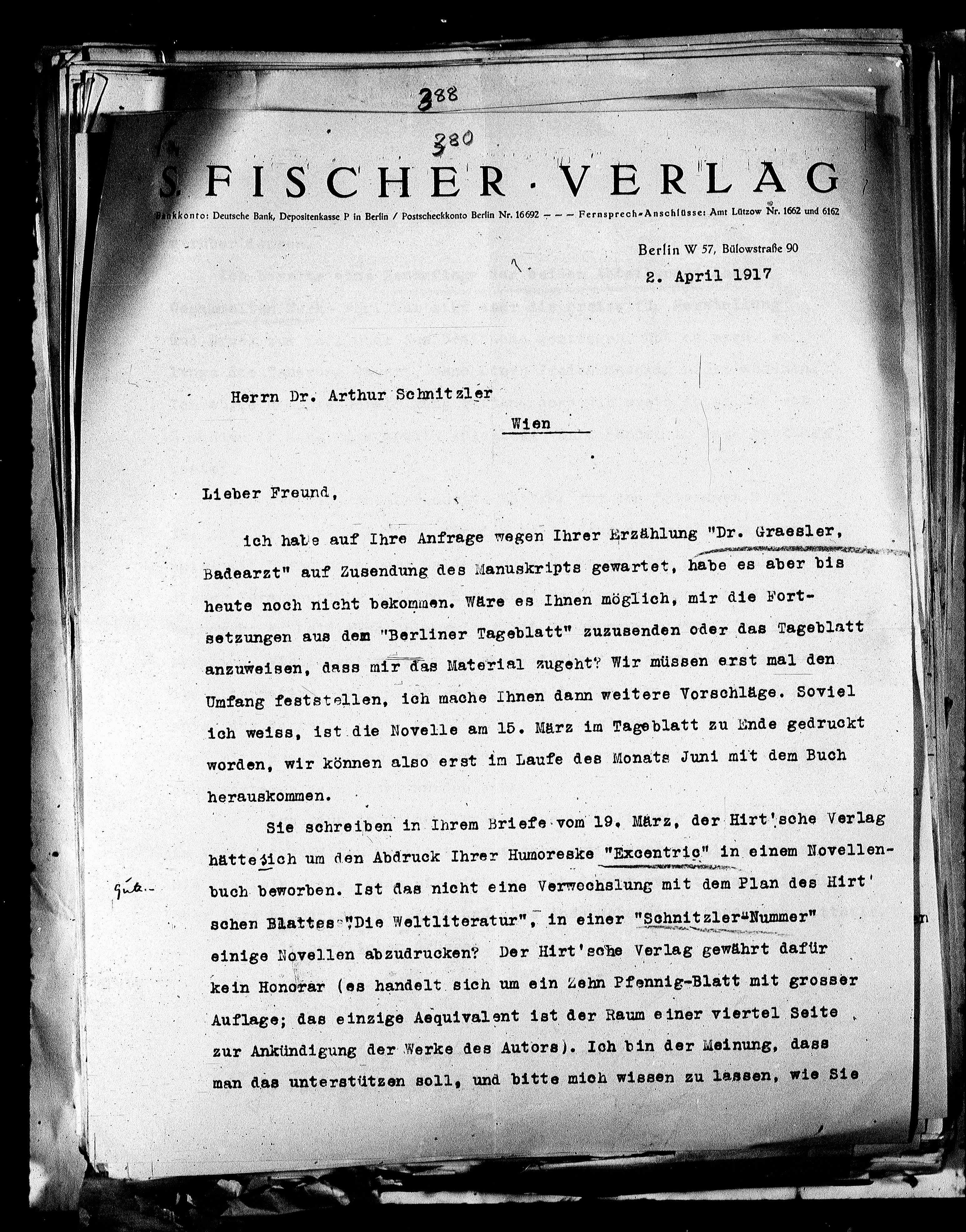 Vorschaubild für Fischer, Salomo_SF an AS 1915-1930 Originale, Seite 60