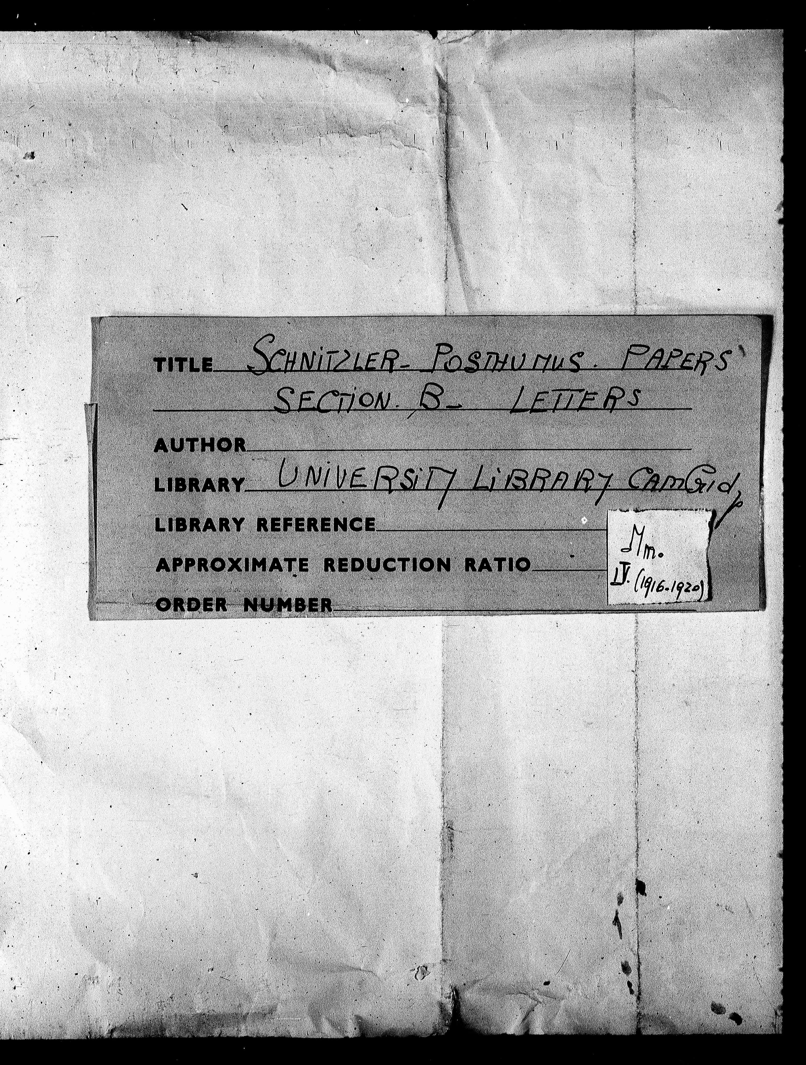 Vorschaubild für Fischer, Salomo_SF an AS 1915-1930 Originale, Seite 40