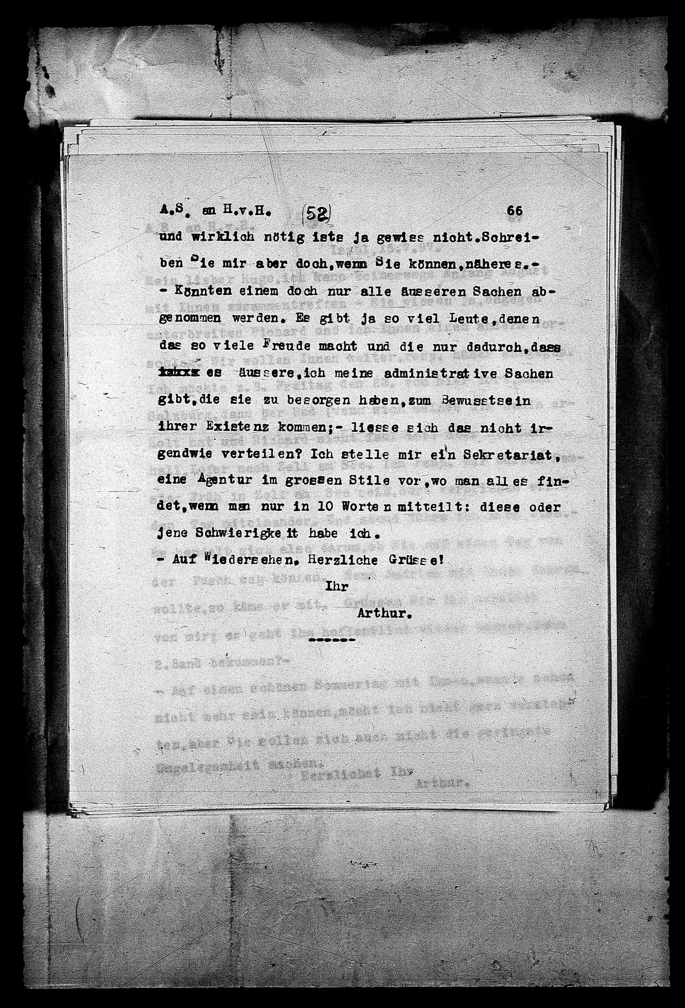 Vorschaubild für Hofmannsthal, Hugo von_AS an HvH Abschrift, HvH an AS, Originale (Mikrofilm 38), Seite 69