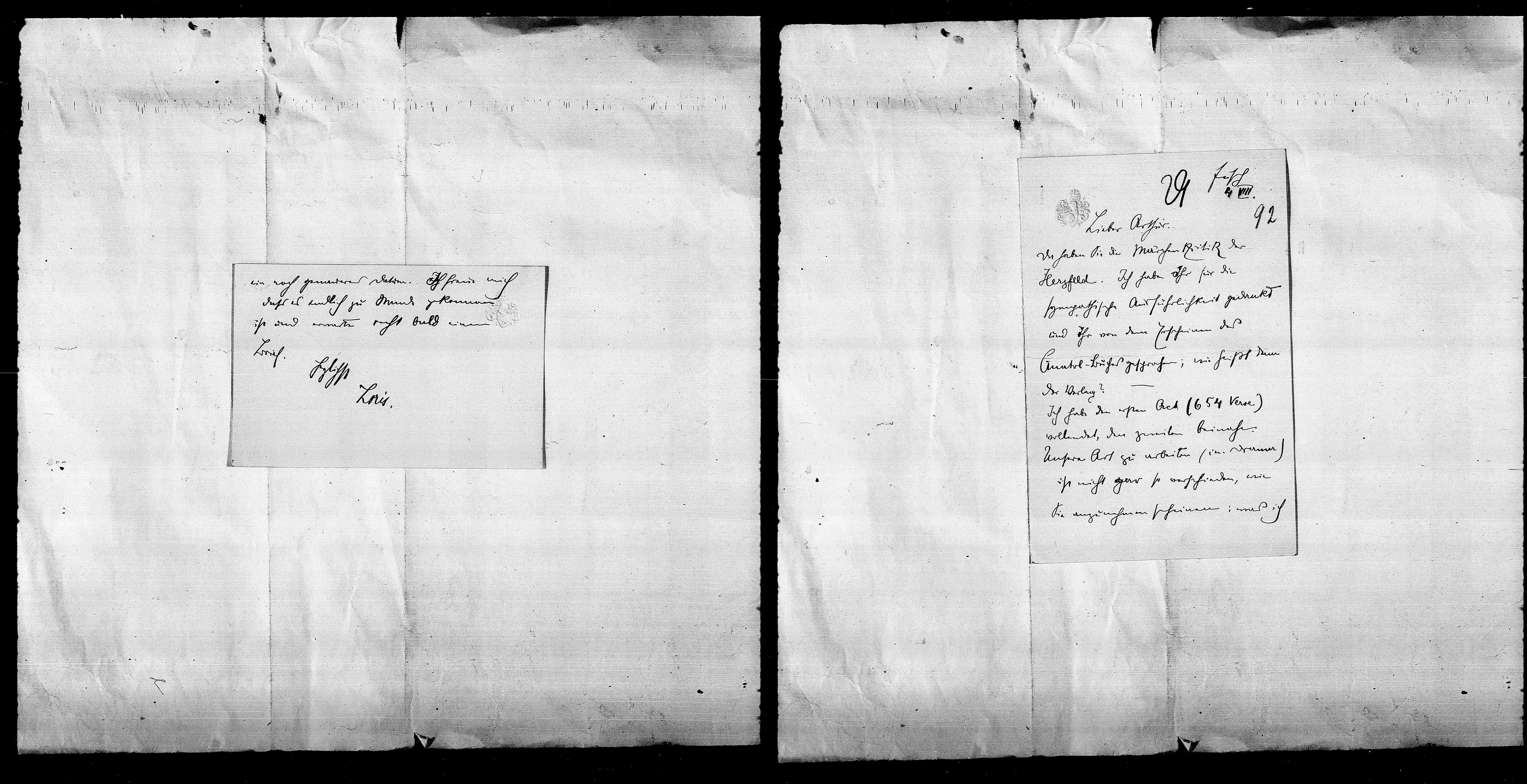 Vorschaubild für Hofmannsthal, Hugo von_2 (II) Originale, Seite 21