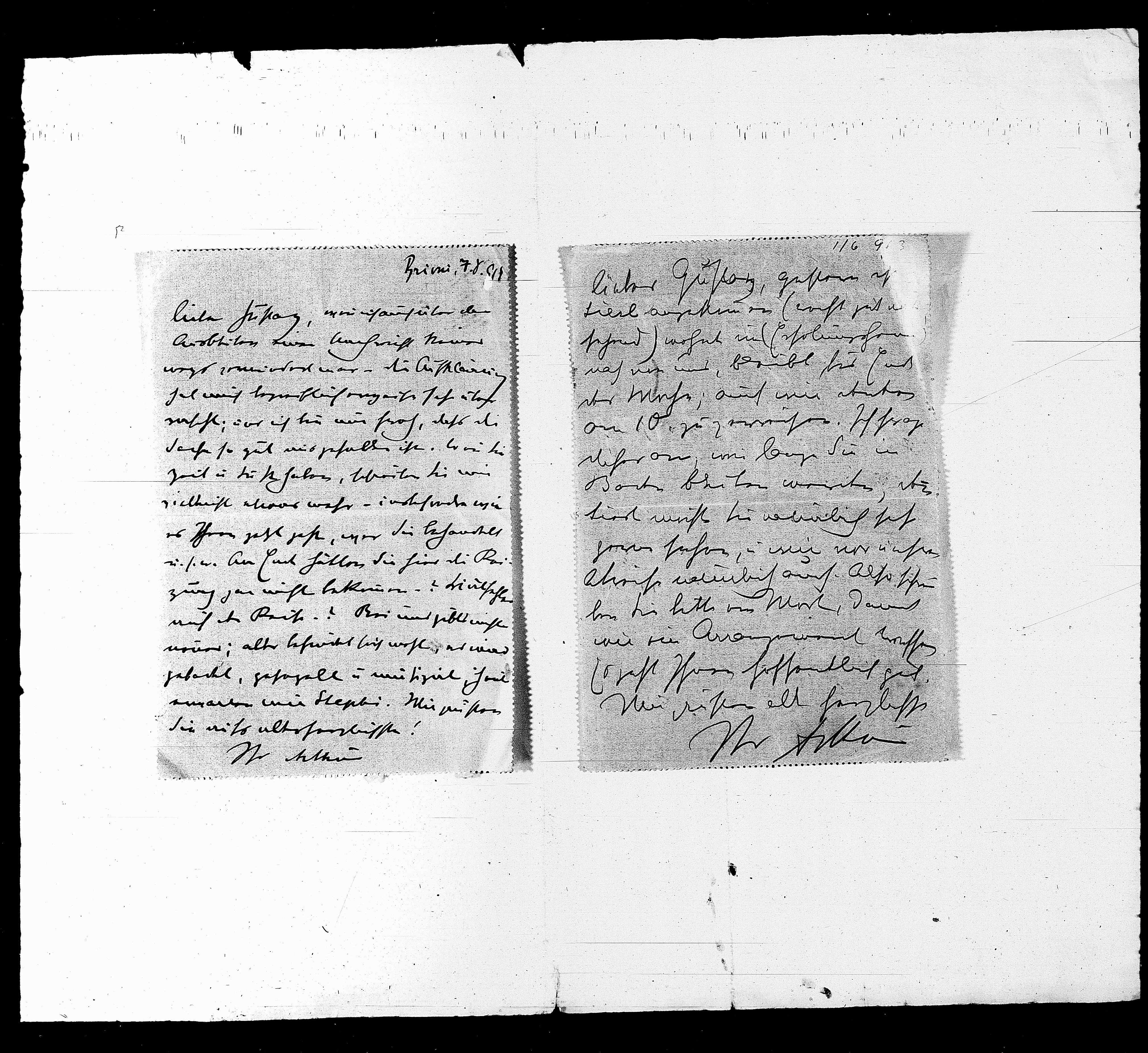Vorschaubild für Schwarzkopf, Gustav b Schnitzler an Schwarzkopf, Seite 163