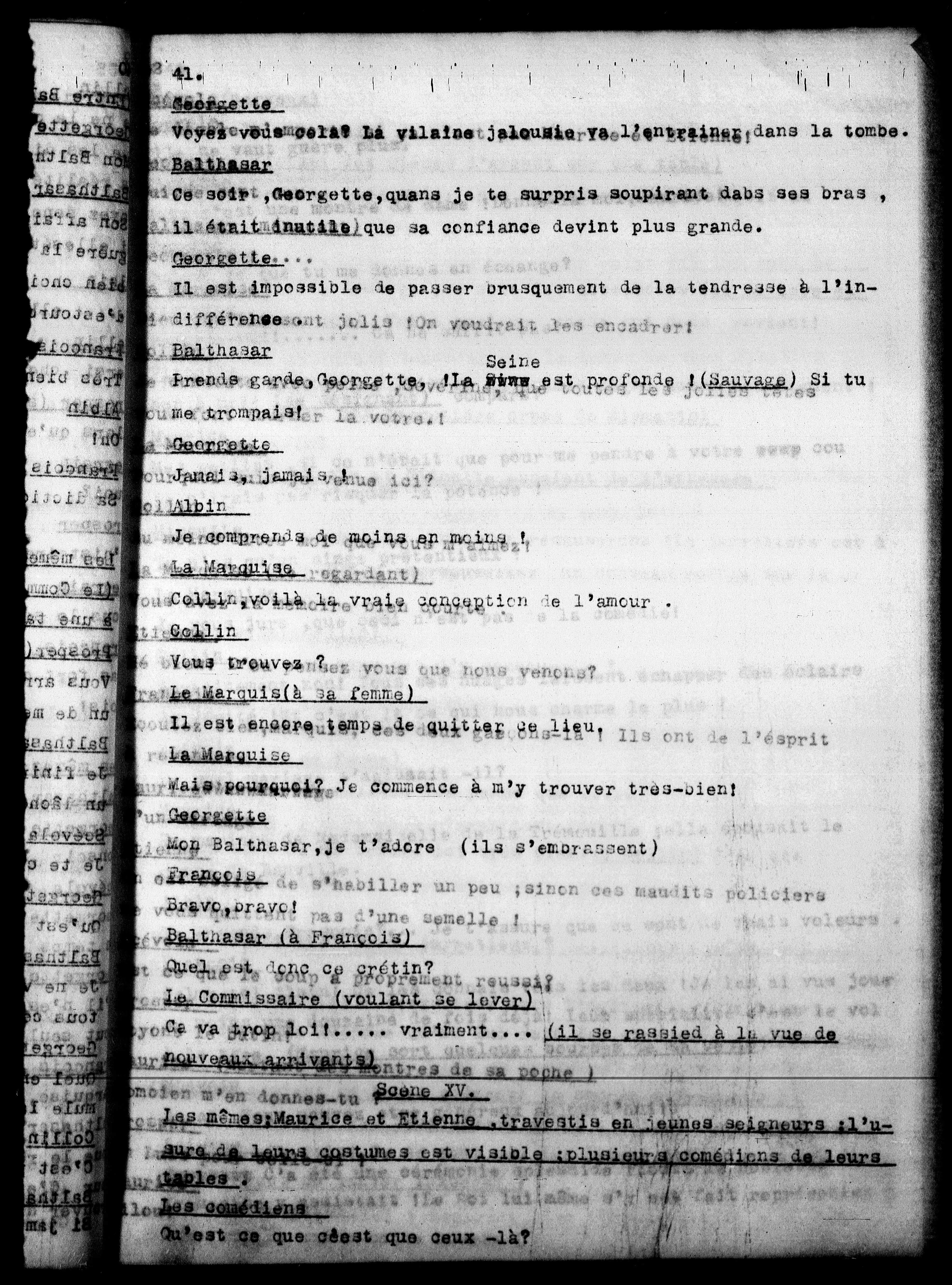 Vorschaubild für Französischsprachige Übersetzungen I Au Perroquet Vert, Seite 45