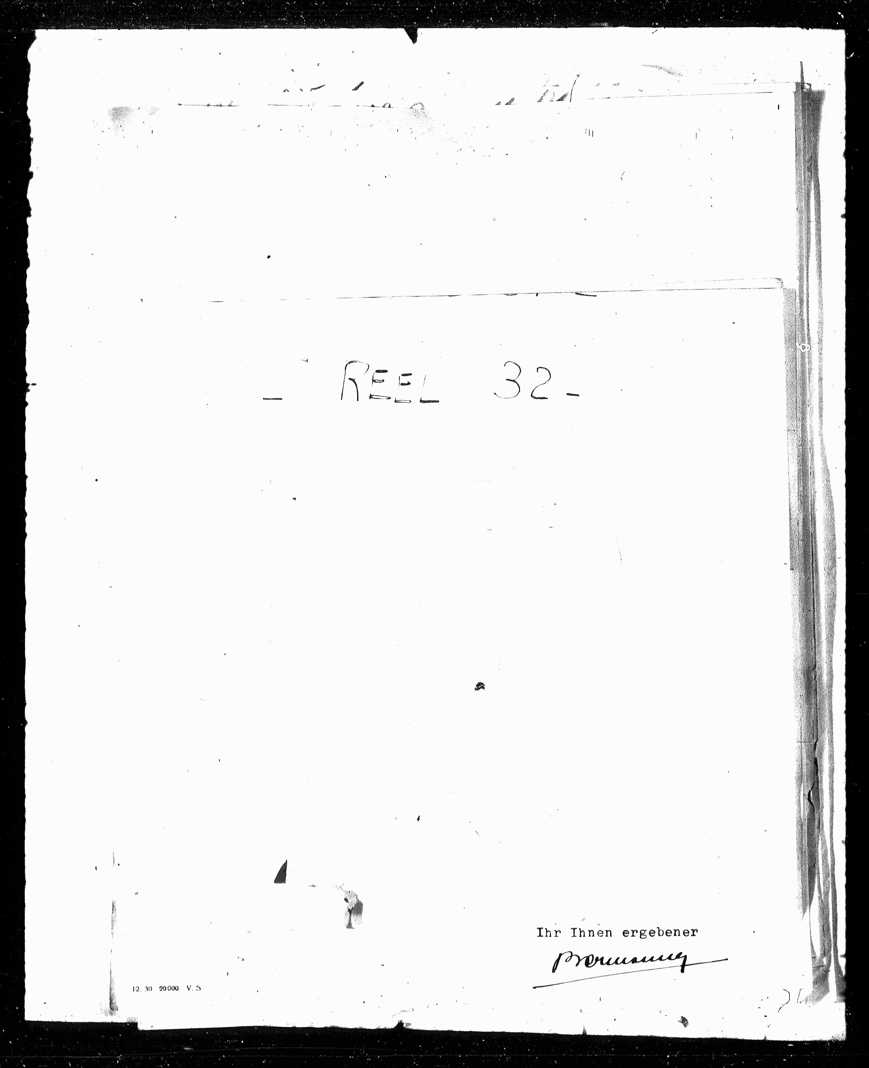 Vorschaubild für Fischer, Salomo_SF an AS 1930–1931 Originale, Seite 1