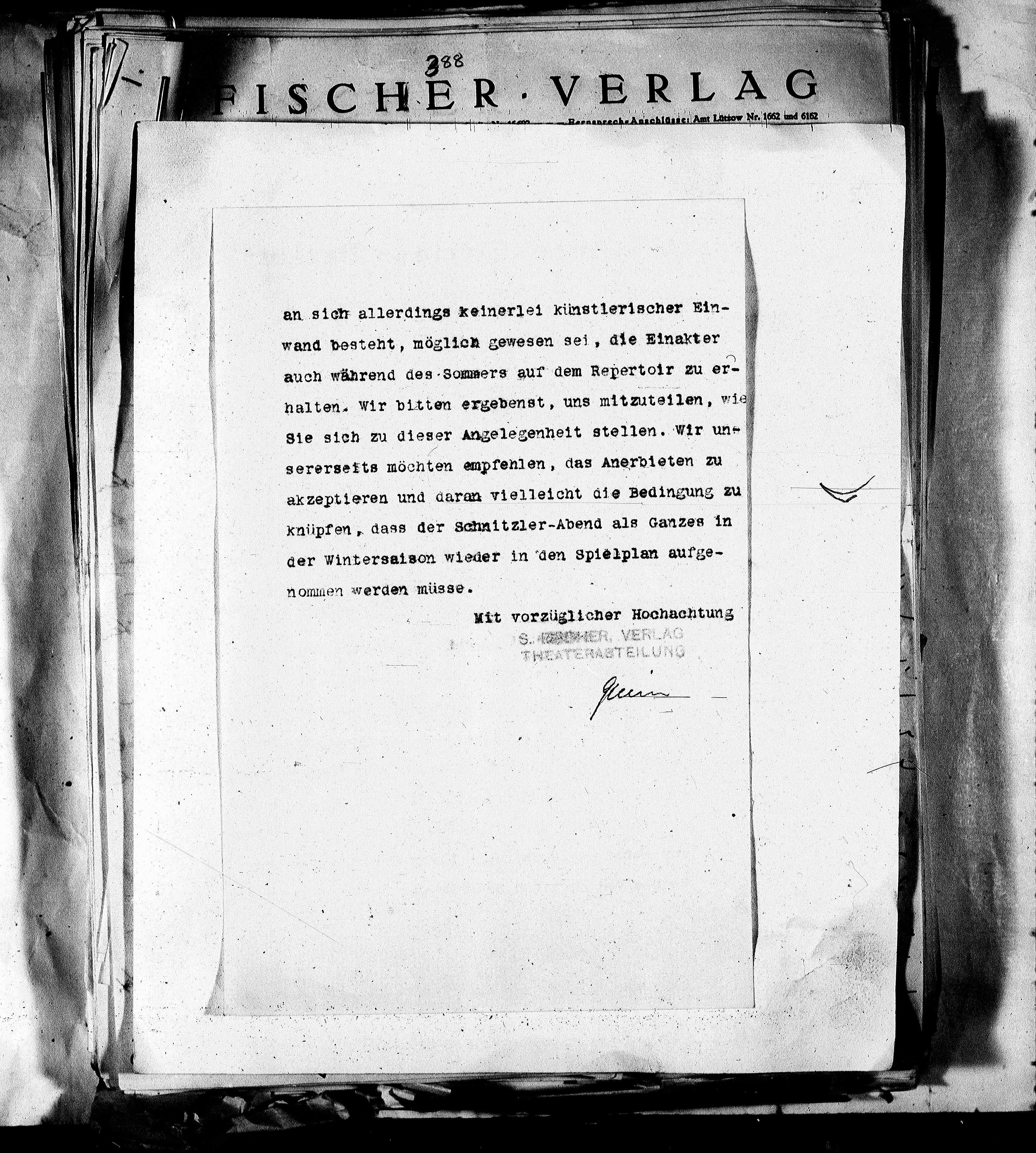 Vorschaubild für Fischer, Salomo_SF an AS 1915-1930 Originale, Seite 72