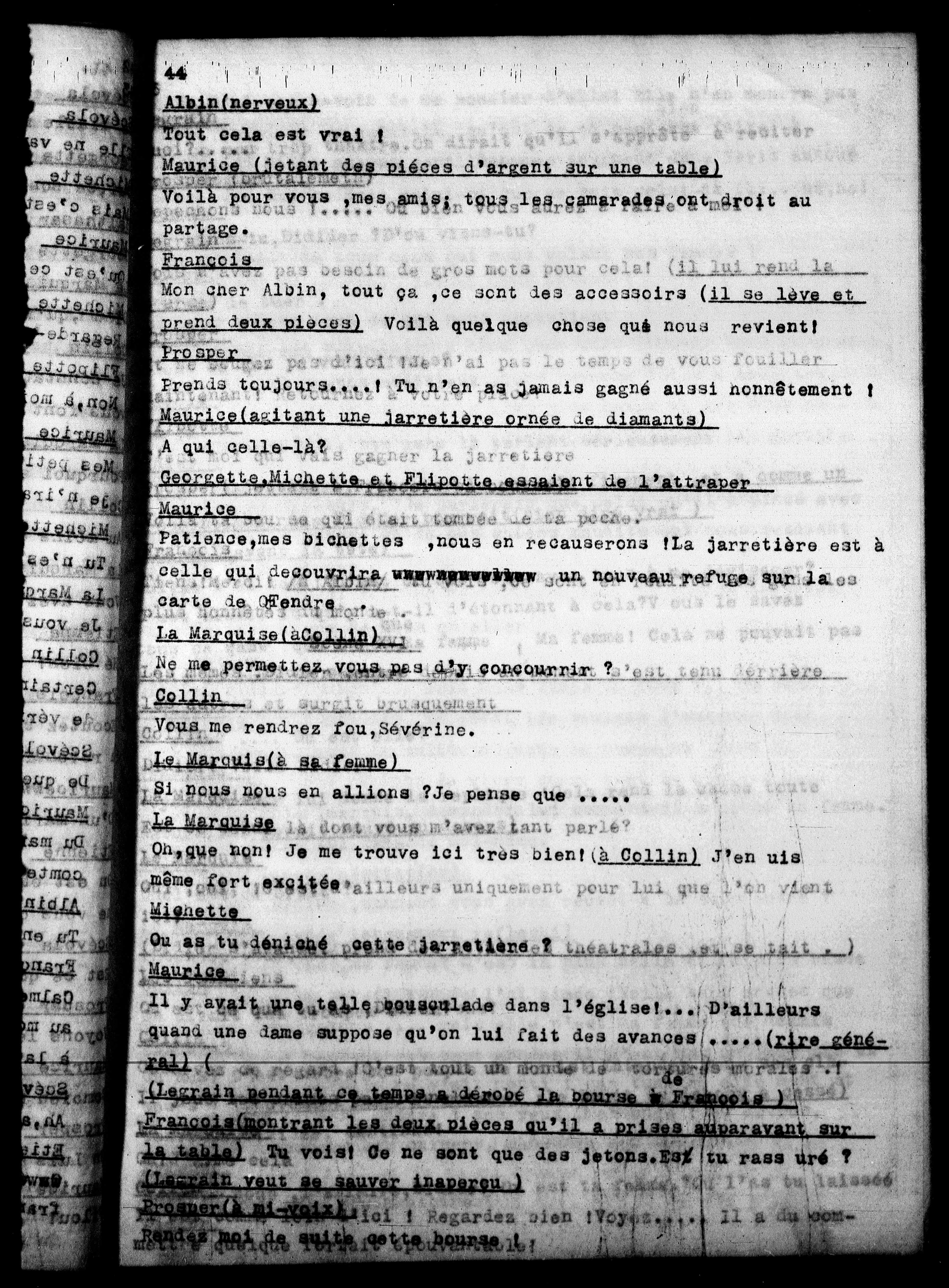 Vorschaubild für Französischsprachige Übersetzungen I Au Perroquet Vert, Seite 48