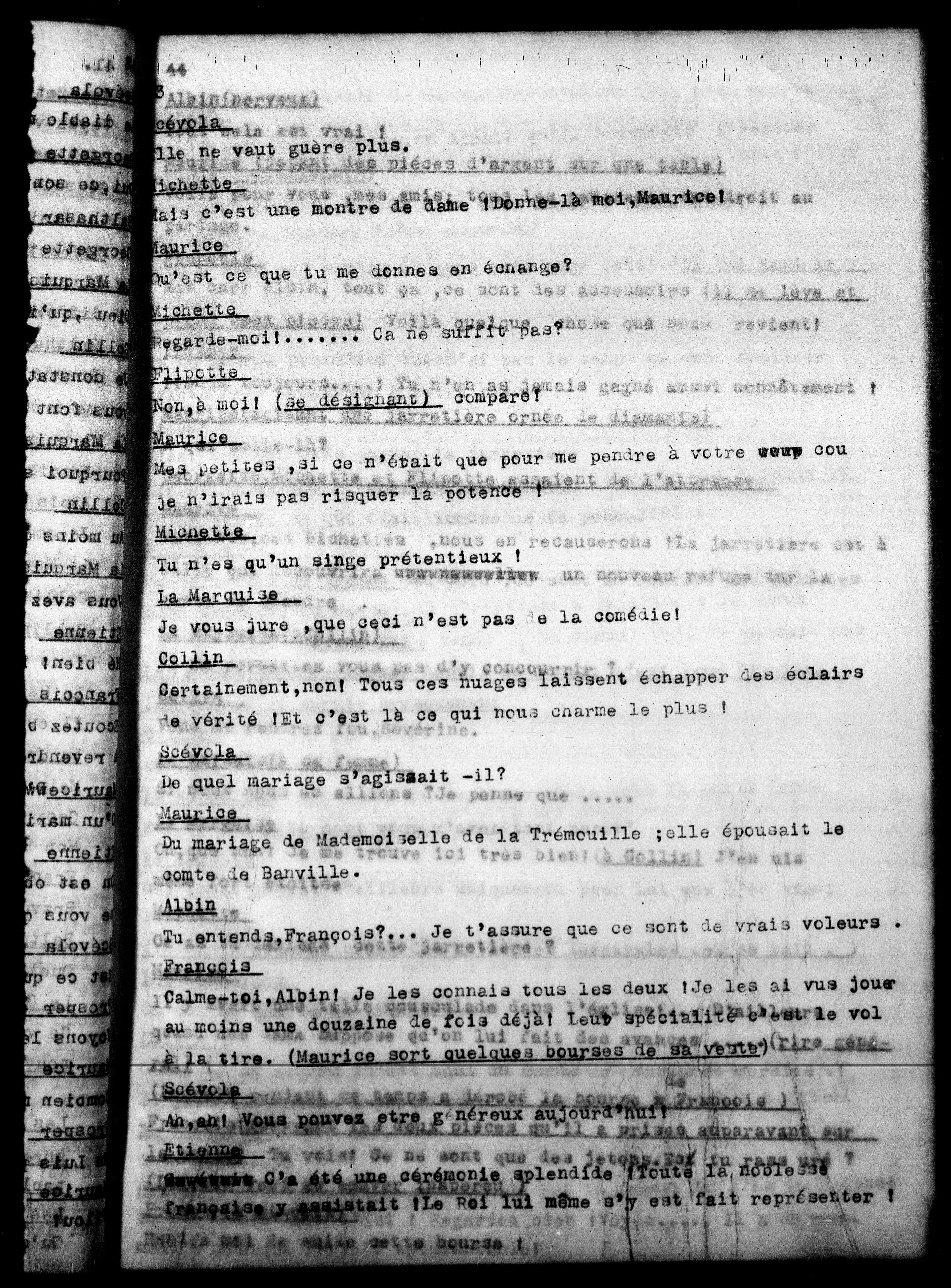 Vorschaubild für Französischsprachige Übersetzungen I Au Perroquet Vert, Seite 47