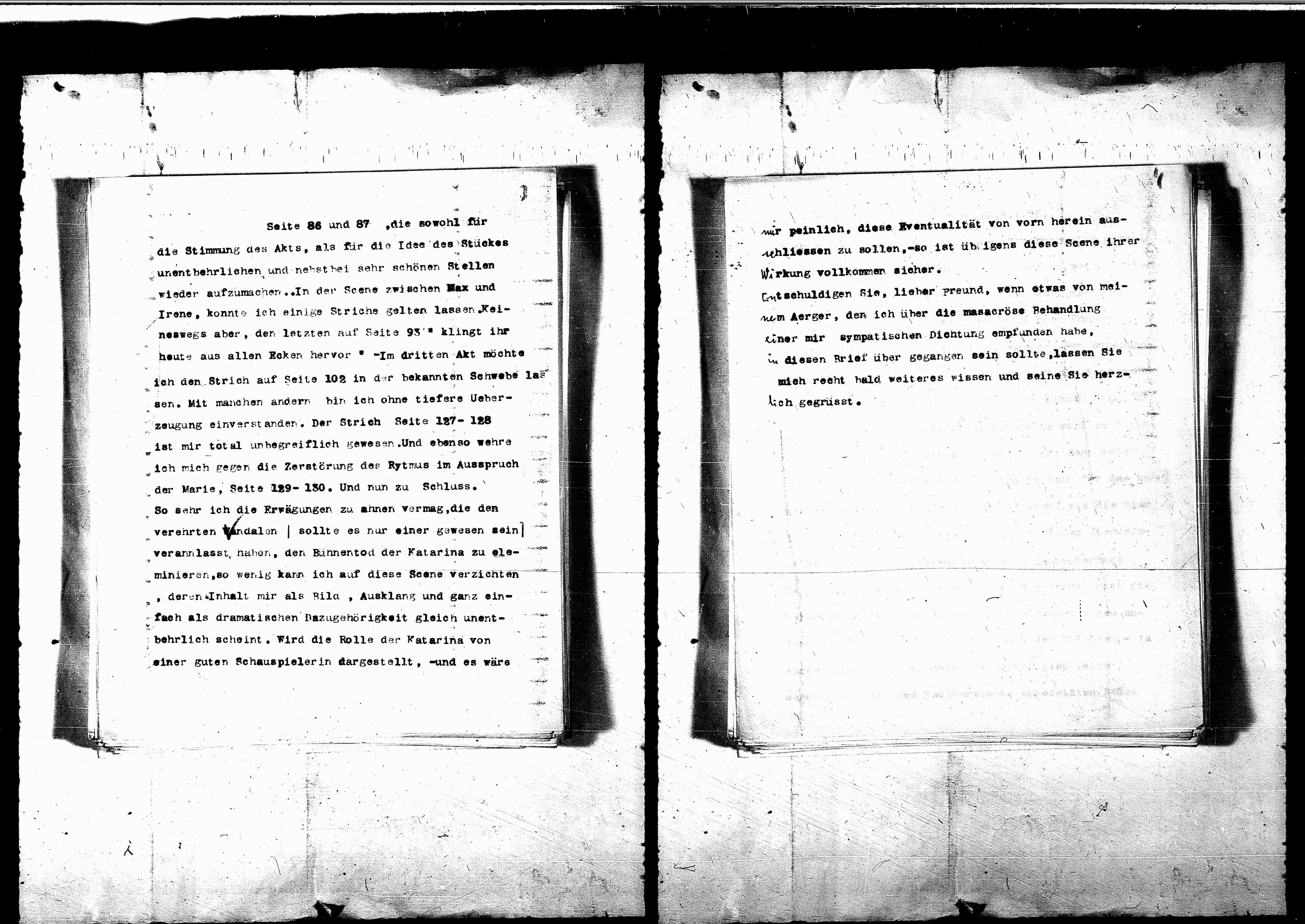 Vorschaubild für Brahm, Otto 2 AS an Brahm, Abschrift, (cont), Seite 5