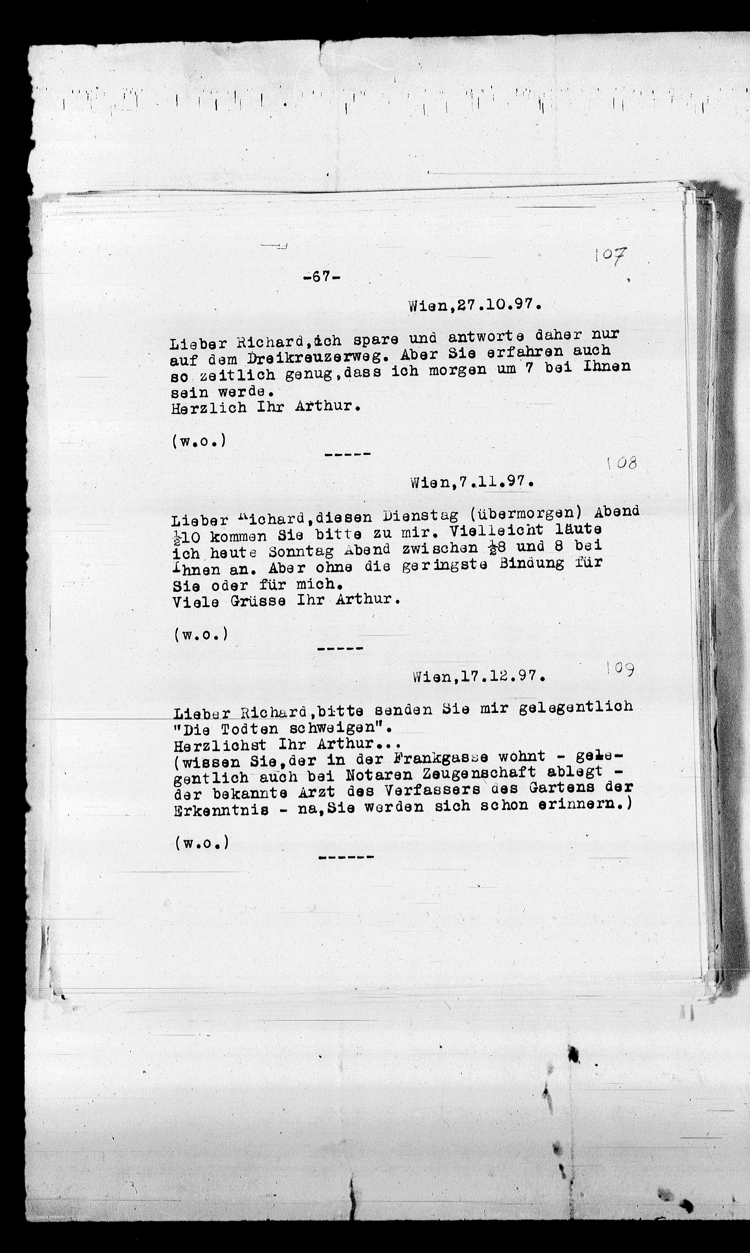 Vorschaubild für Beer-Hofmann, Richard_8.1 Abschrift AS an BH, Seite 72