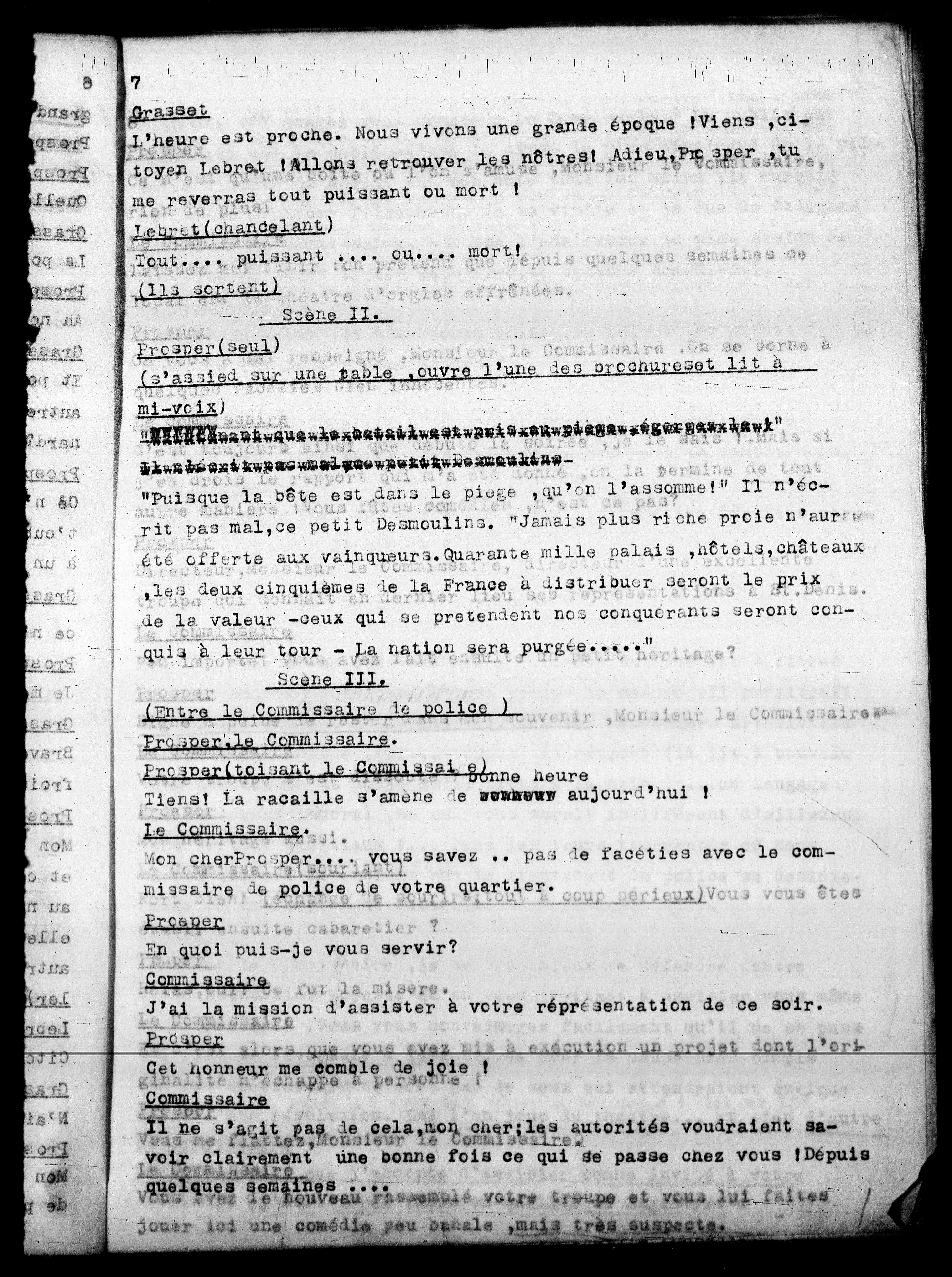 Vorschaubild für Französischsprachige Übersetzungen I Au Perroquet Vert, Seite 11