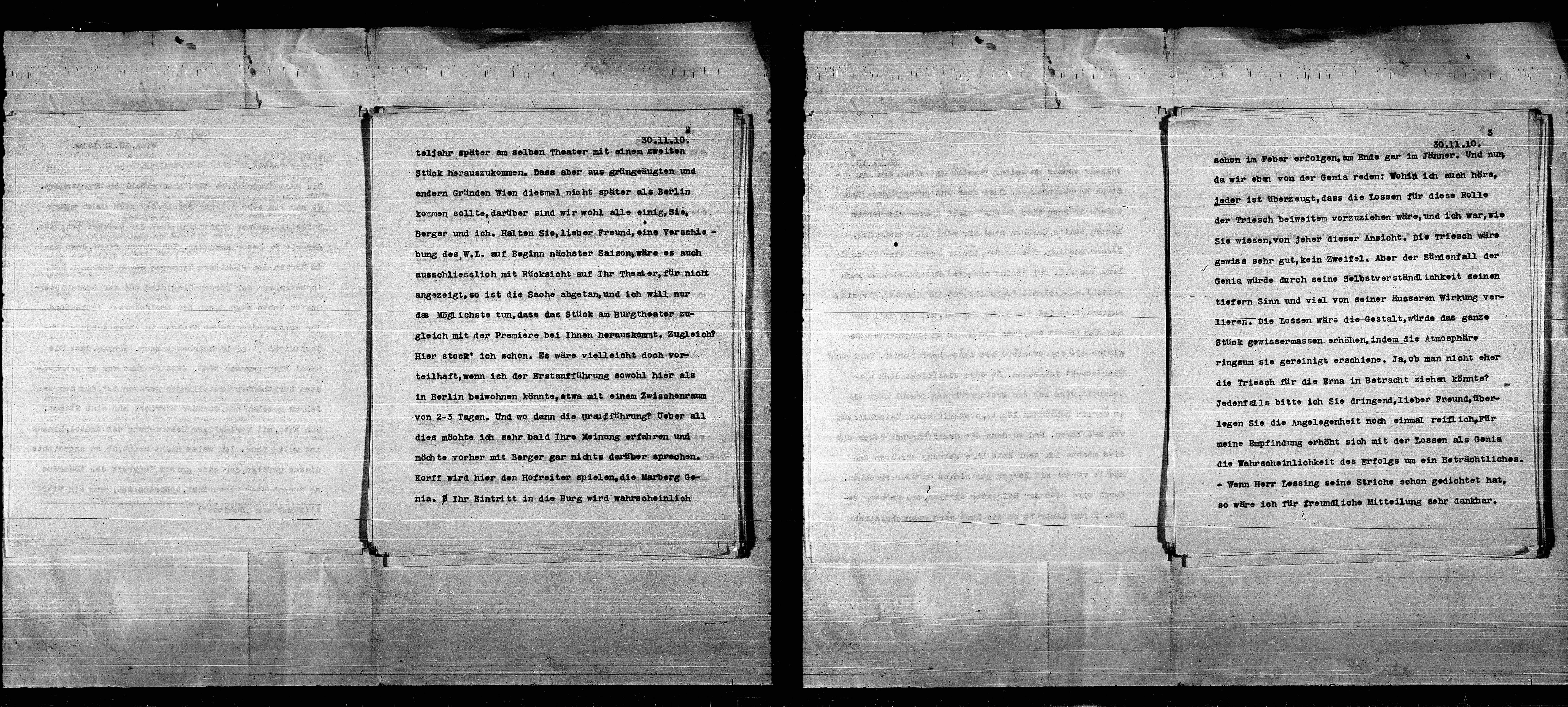 Vorschaubild für Brahm, Otto 2 AS an Brahm, Abschrift, (cont), Seite 58