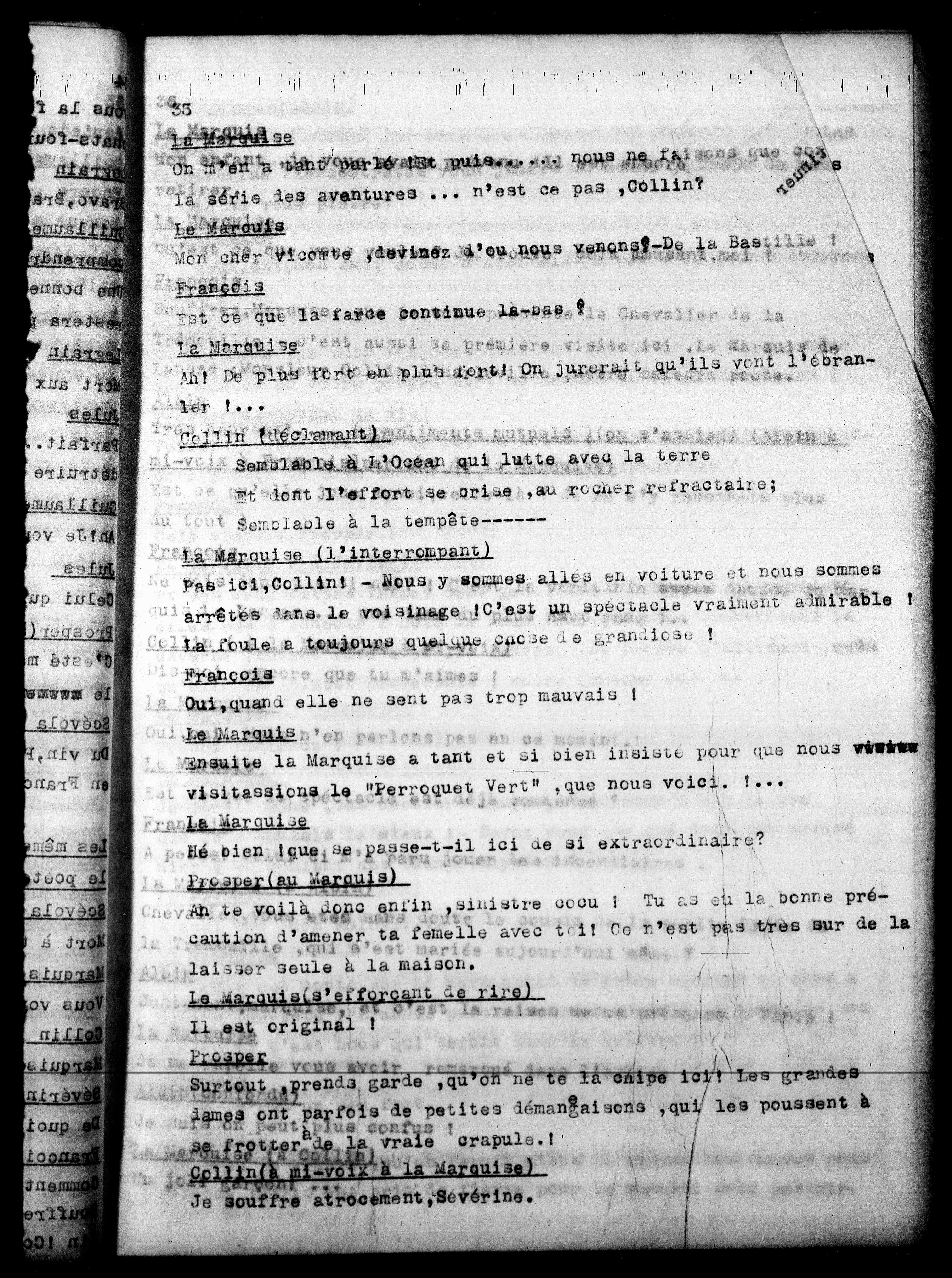 Vorschaubild für Französischsprachige Übersetzungen I Au Perroquet Vert, Seite 39
