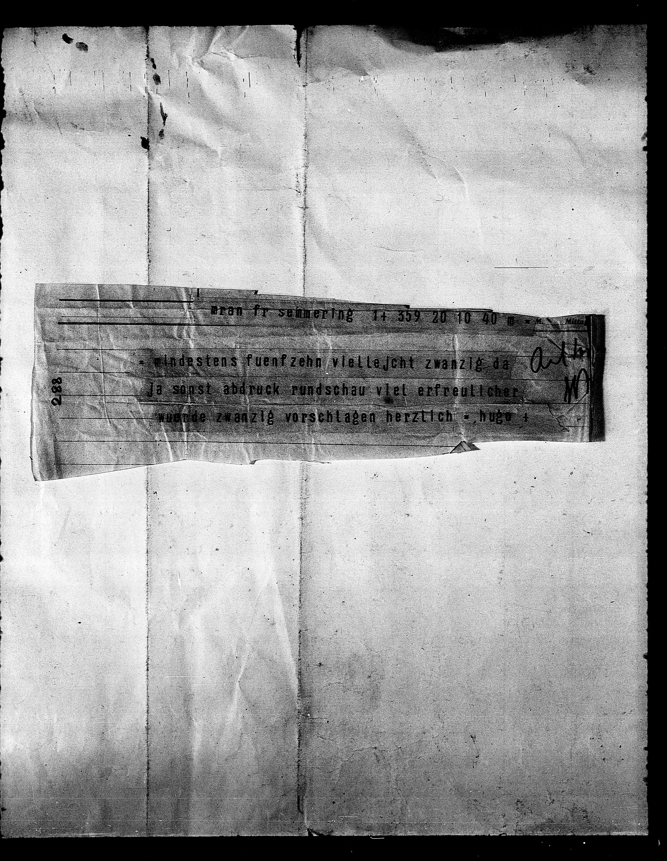 Vorschaubild für Hofmannsthal, Hugo von_2 (III) Originale cont, Seite 271
