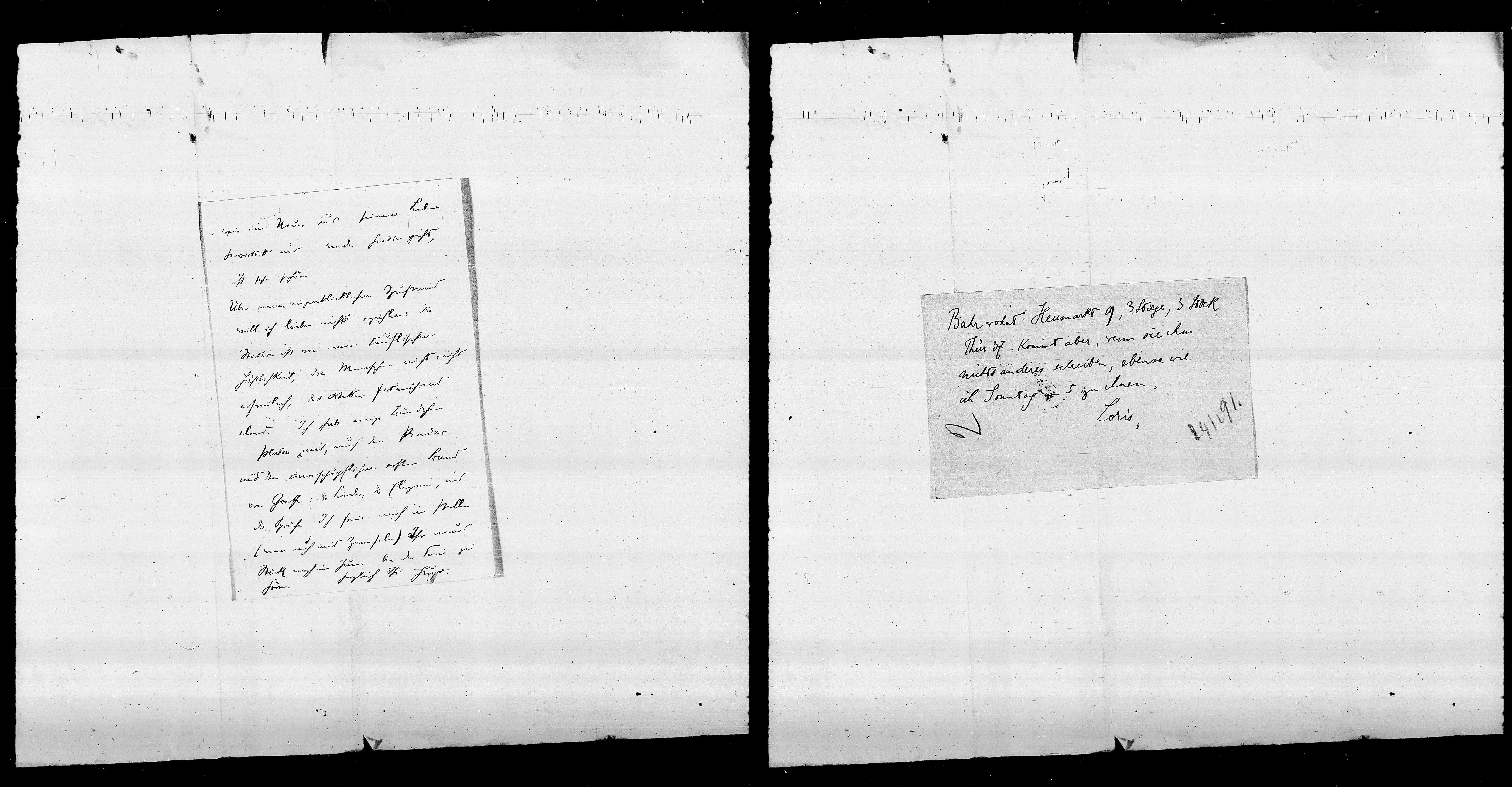 Vorschaubild für Hofmannsthal, Hugo von_2 (II) Originale, Seite 3
