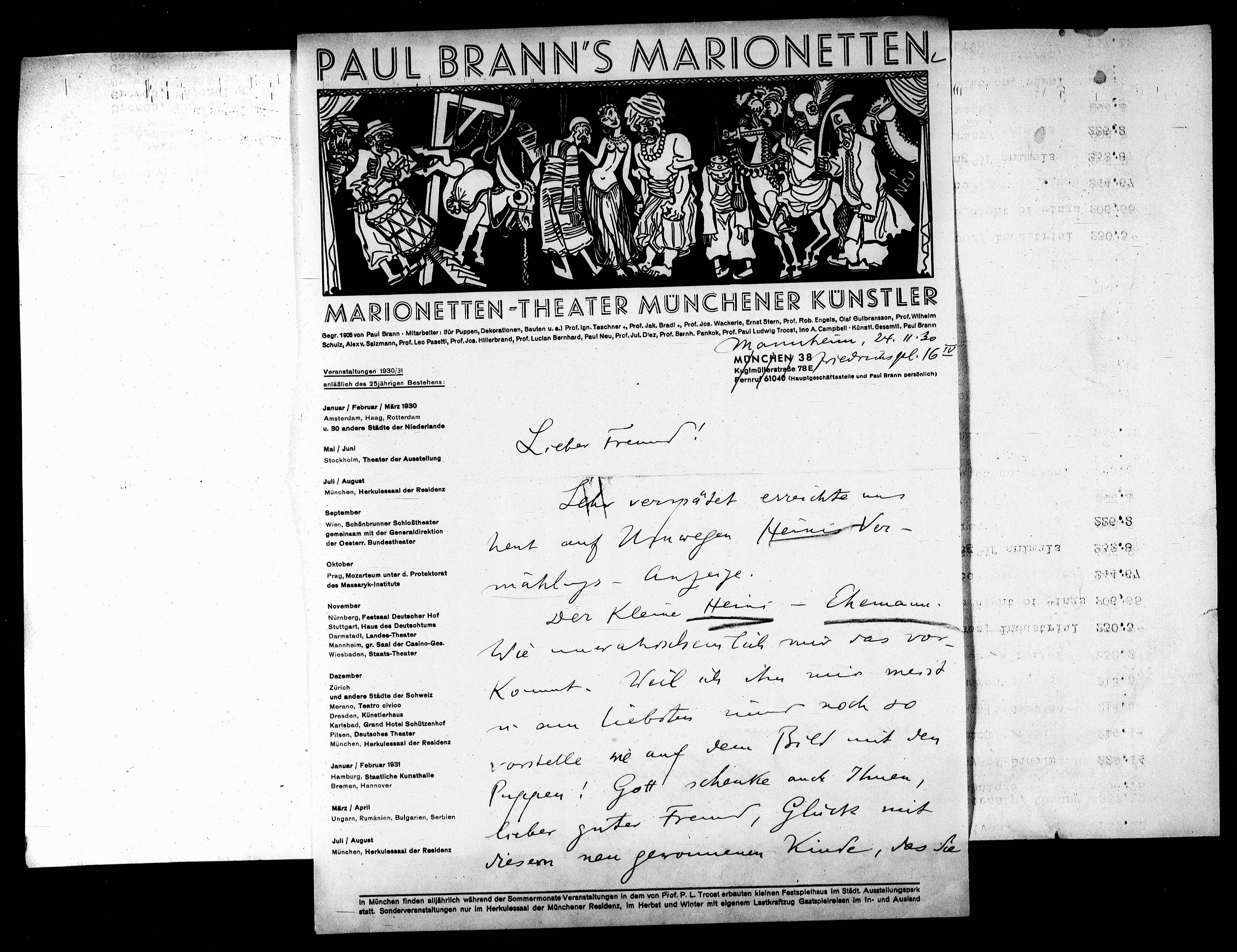 Vorschaubild für Brann, Paul (Marionettentheater) Rechte bis 2026, Seite 7