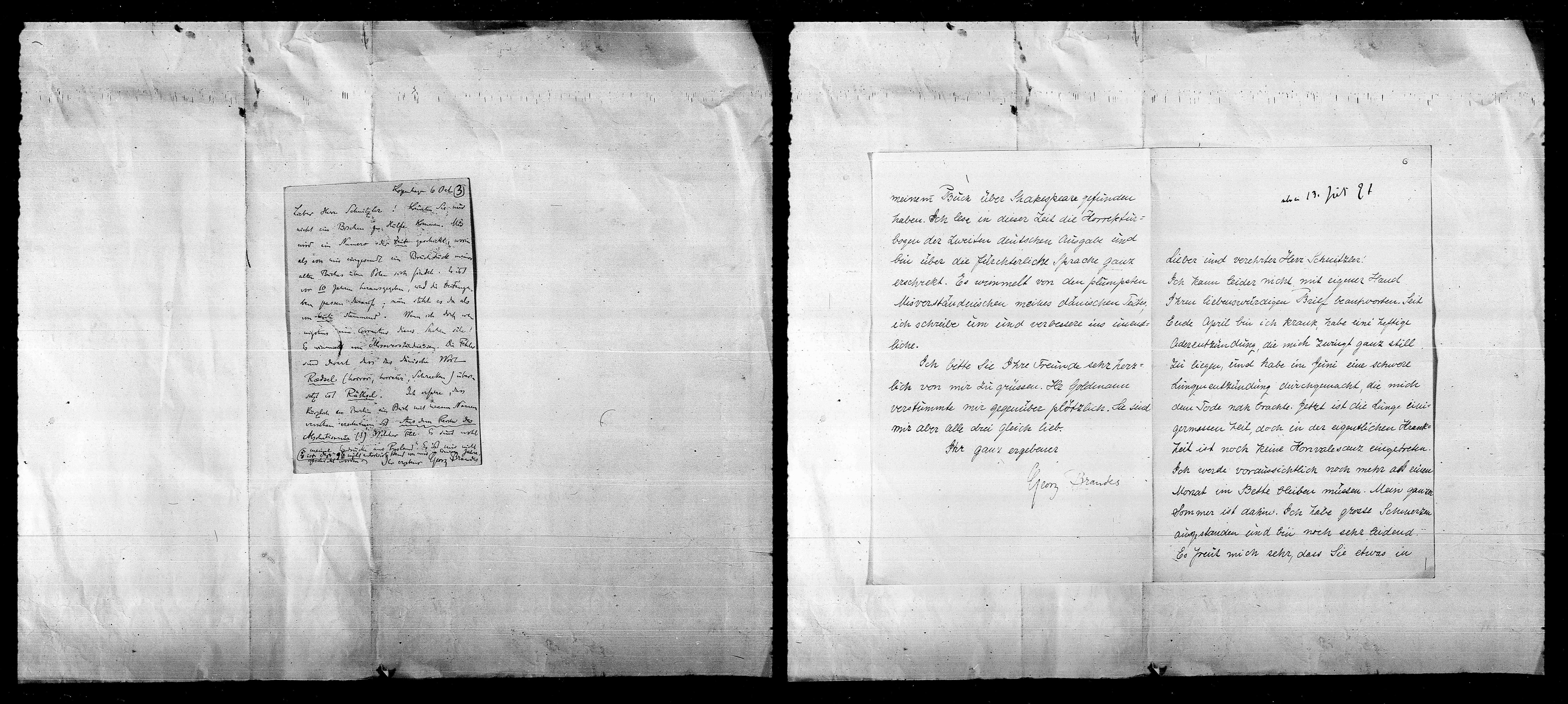 Vorschaubild für Brandes, Georg 1 Briefe, Seite 4