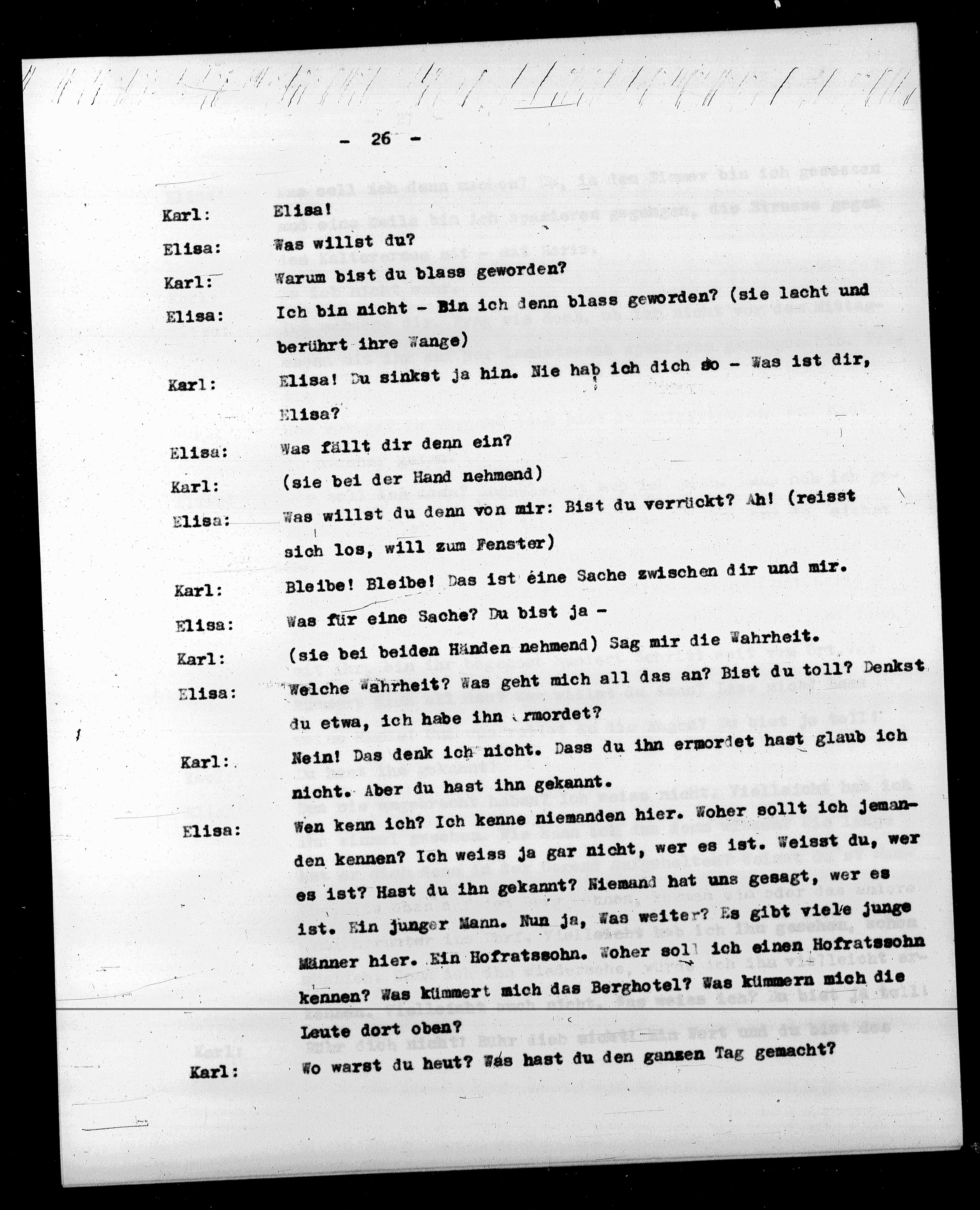 Vorschaubild für Die Mörderin. Tragische Posse (Sketch) in einem Akt II, Seite 26